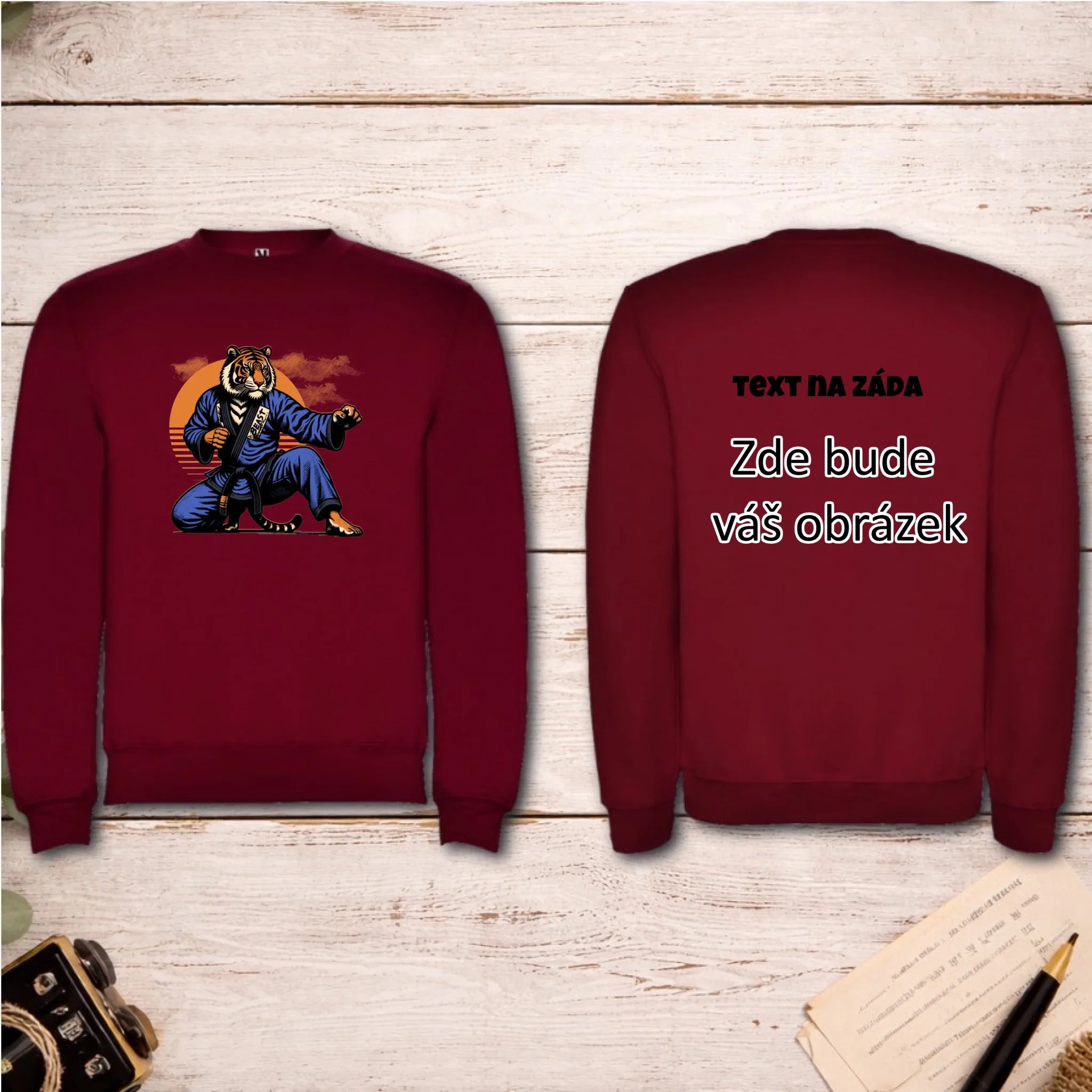 bojové sporty VÝBĚR Z MOTIVŮ pánská mikina