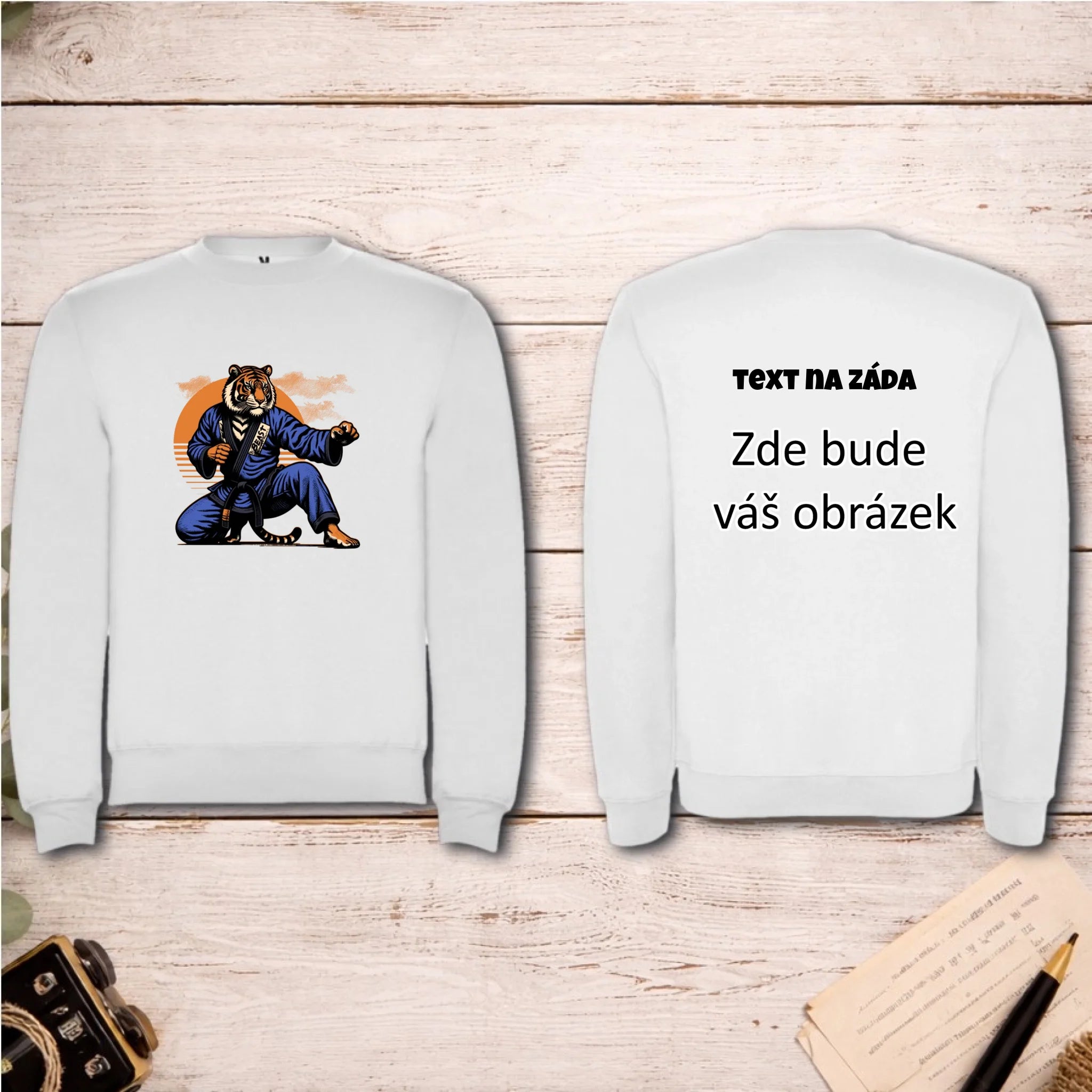 bojové sporty VÝBĚR Z MOTIVŮ pánská mikina