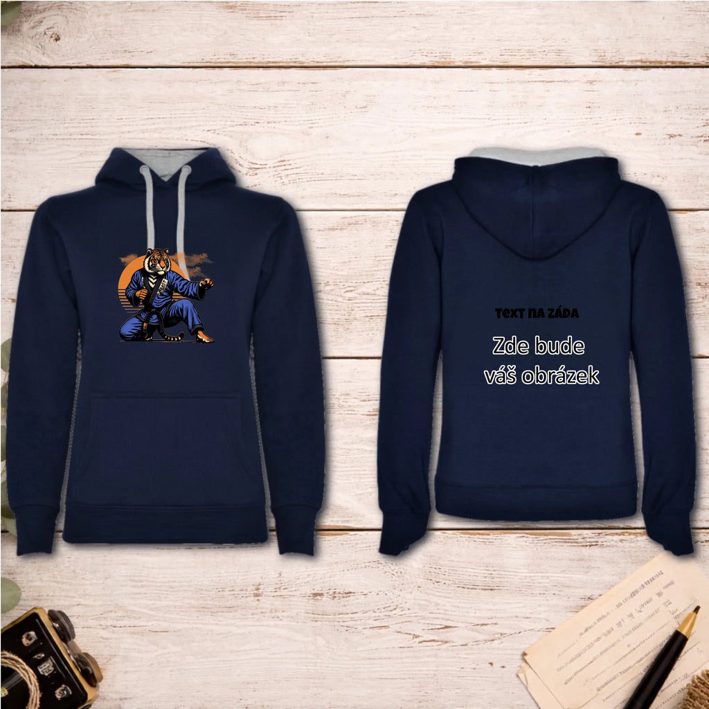 BOJOVÉ SPORTY VÝBĚR OBRÁZKU (10+motivů) a MOŽNOST DOPLNIT VLASTNÍ TEXTY dámská mikina