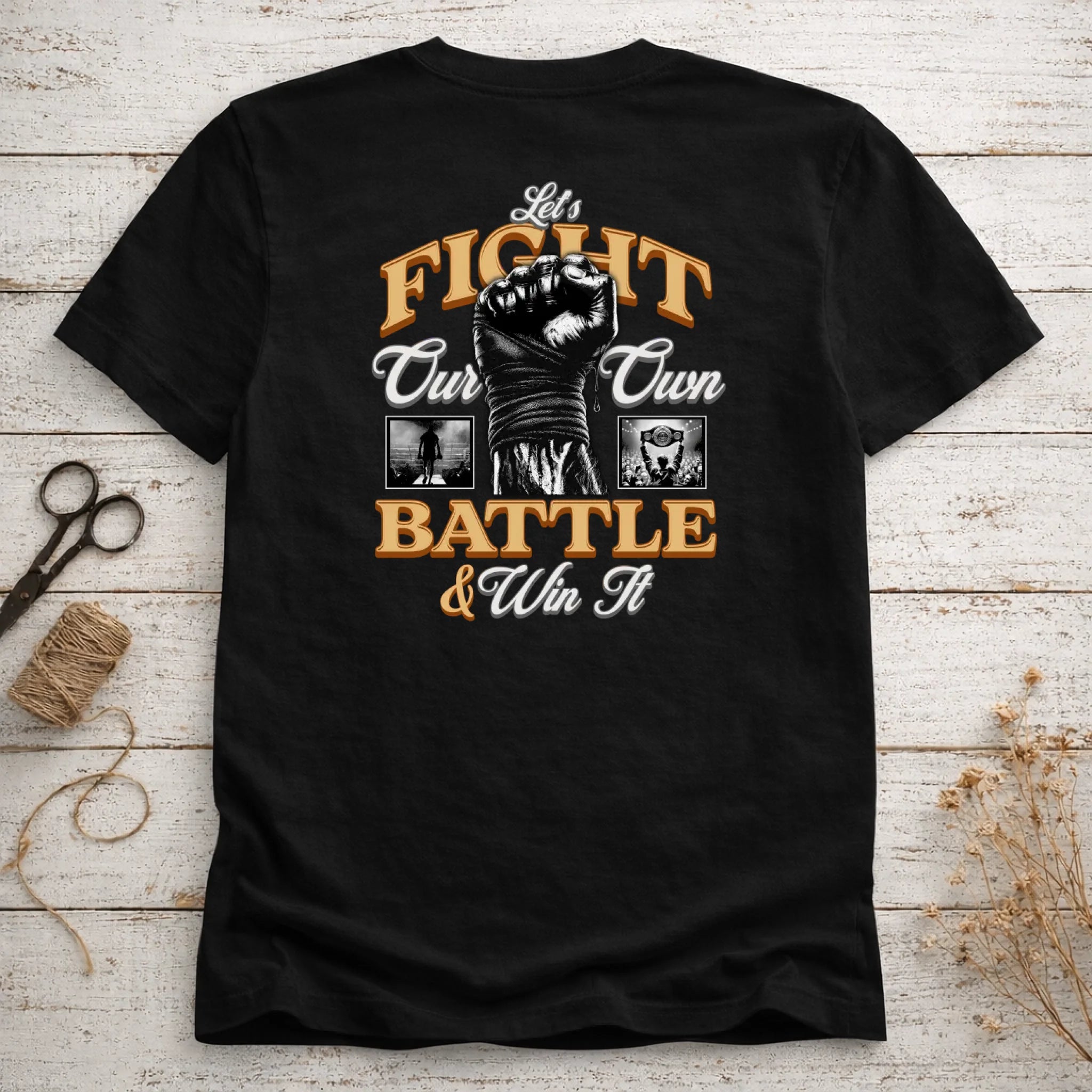 FIGHT (výběr ze 2 motivů)  pánské tričko