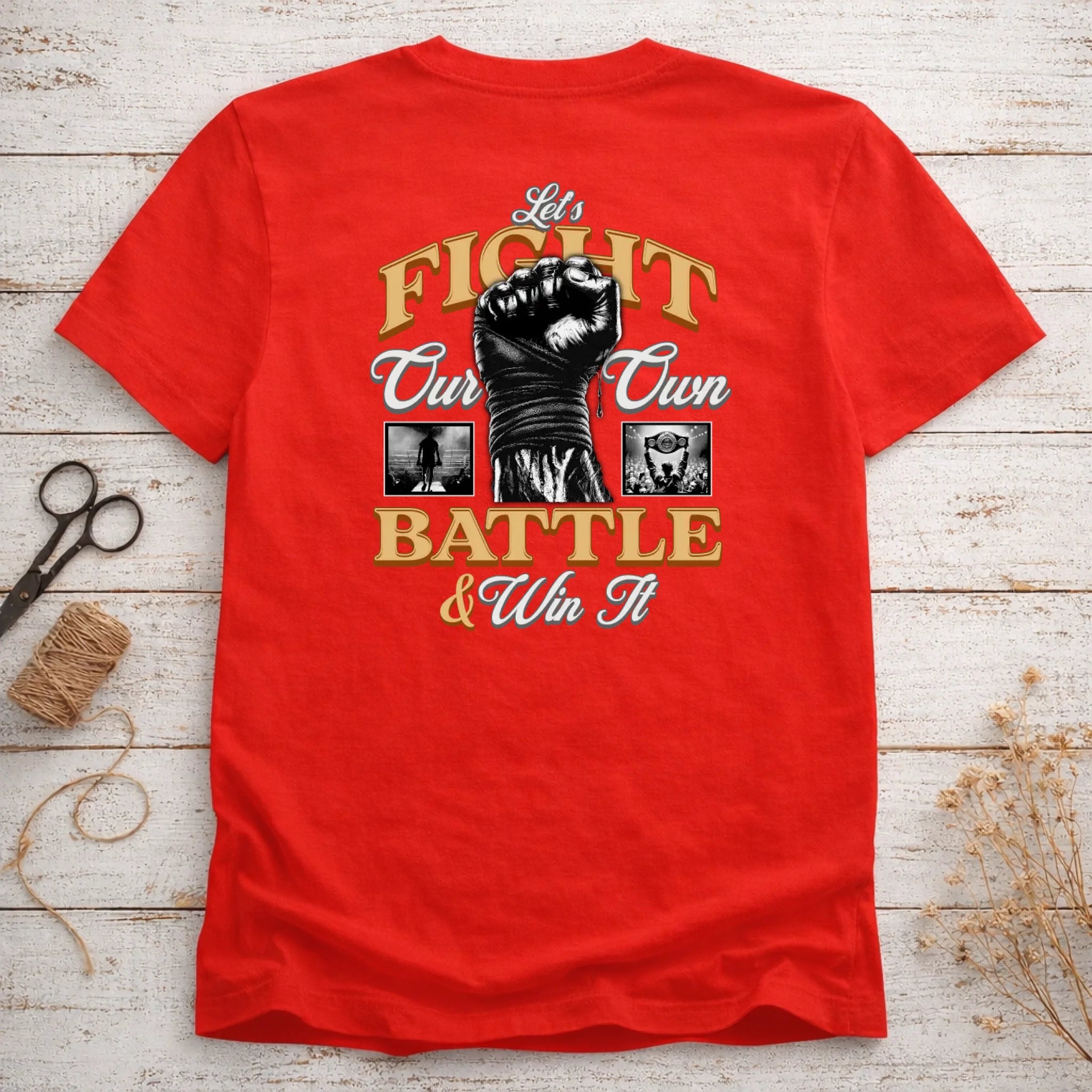 FIGHT (výběr ze 2 motivů)  pánské tričko