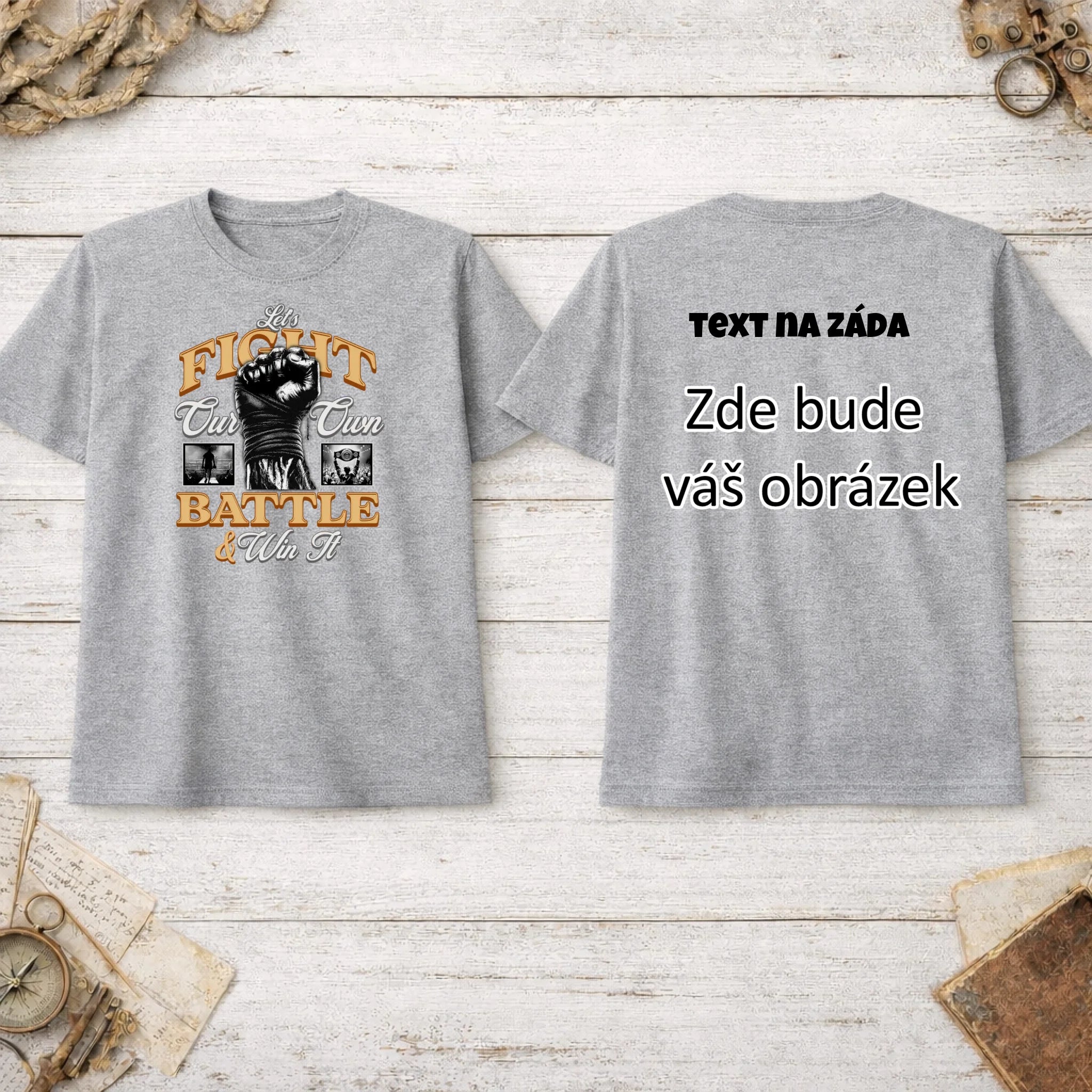 FIGHT (výběr ze 2 motivů)  pánské tričko