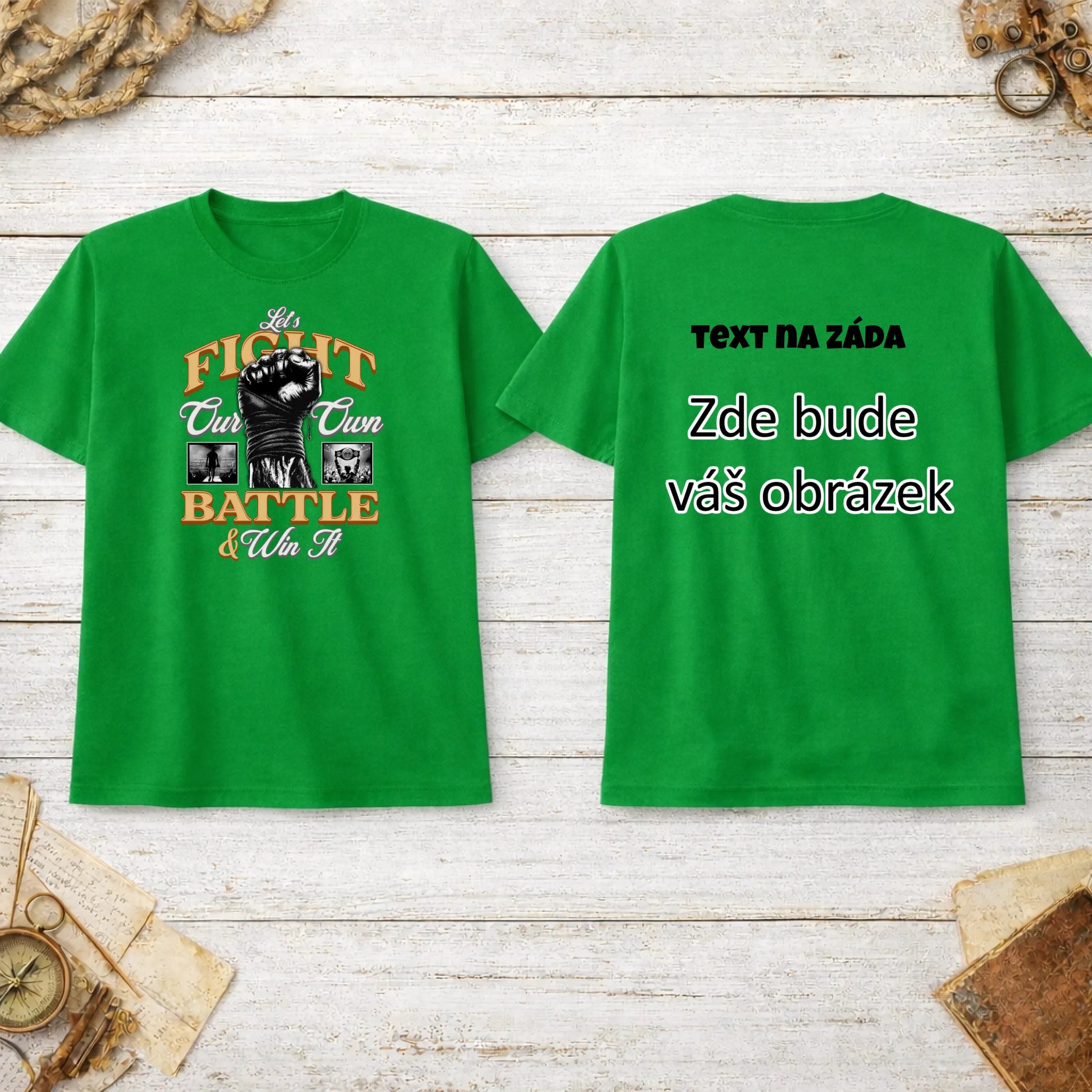 FIGHT (výběr ze 2 motivů)  pánské tričko