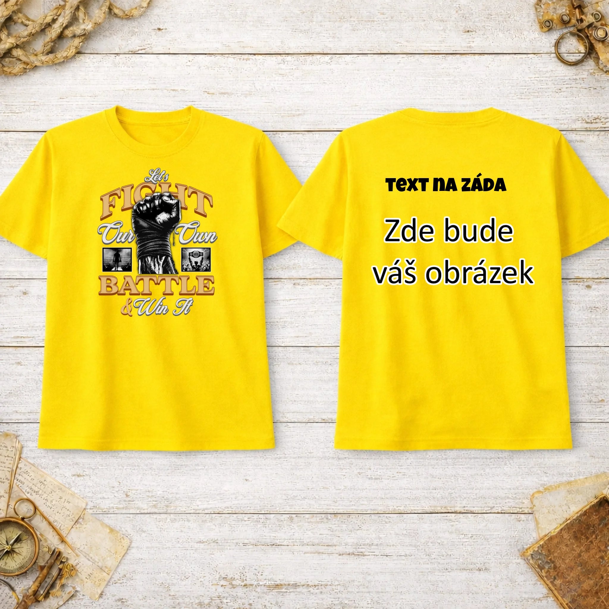 FIGHT (výběr ze 2 motivů)  pánské tričko