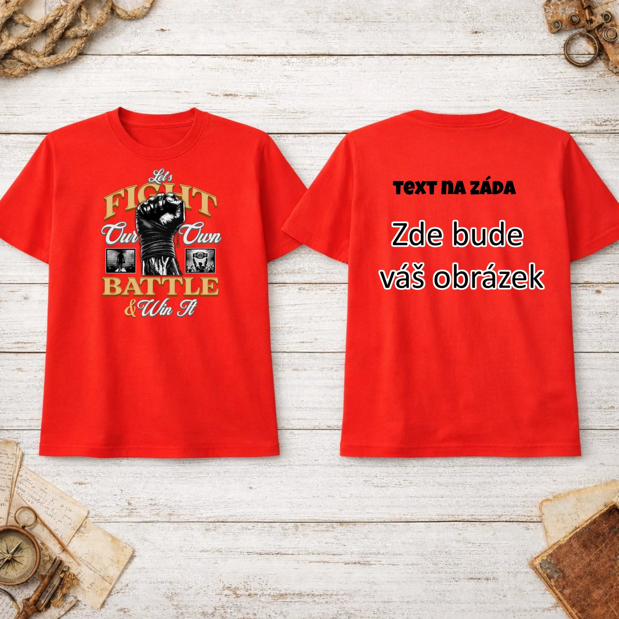 FIGHT (výběr ze 2 motivů)  pánské tričko