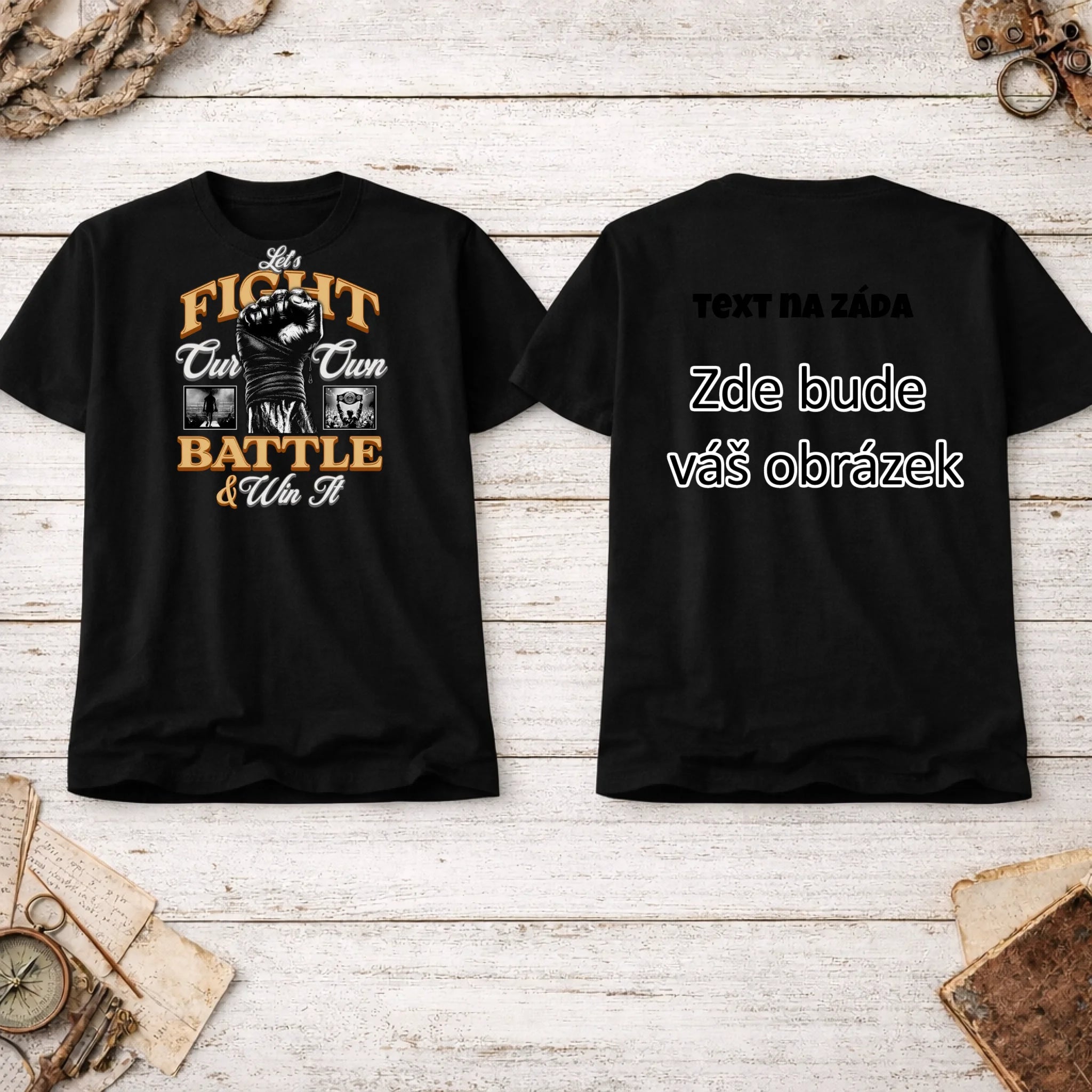 FIGHT (výběr ze 2 motivů)  pánské tričko