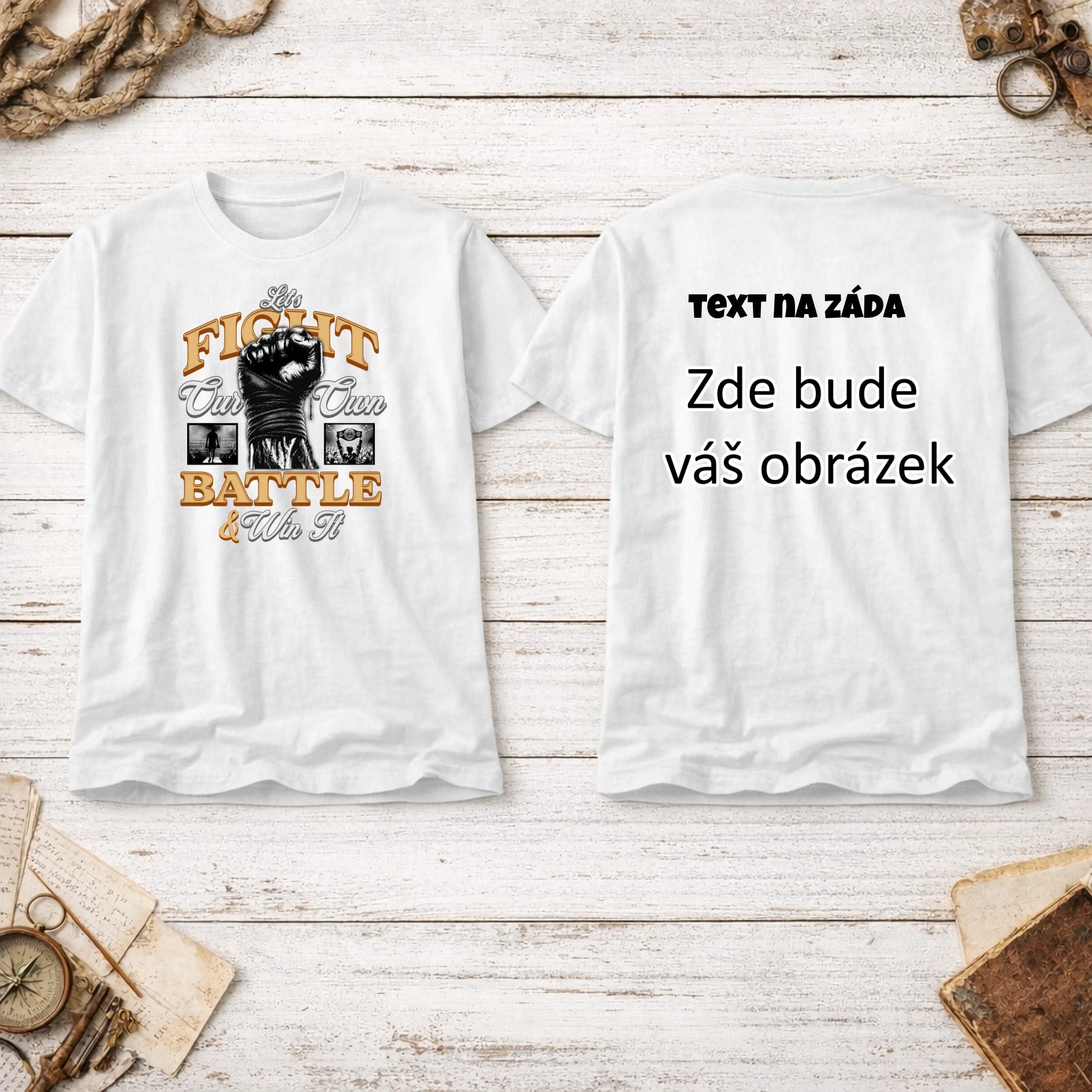 FIGHT (výběr ze 2 motivů)  pánské tričko