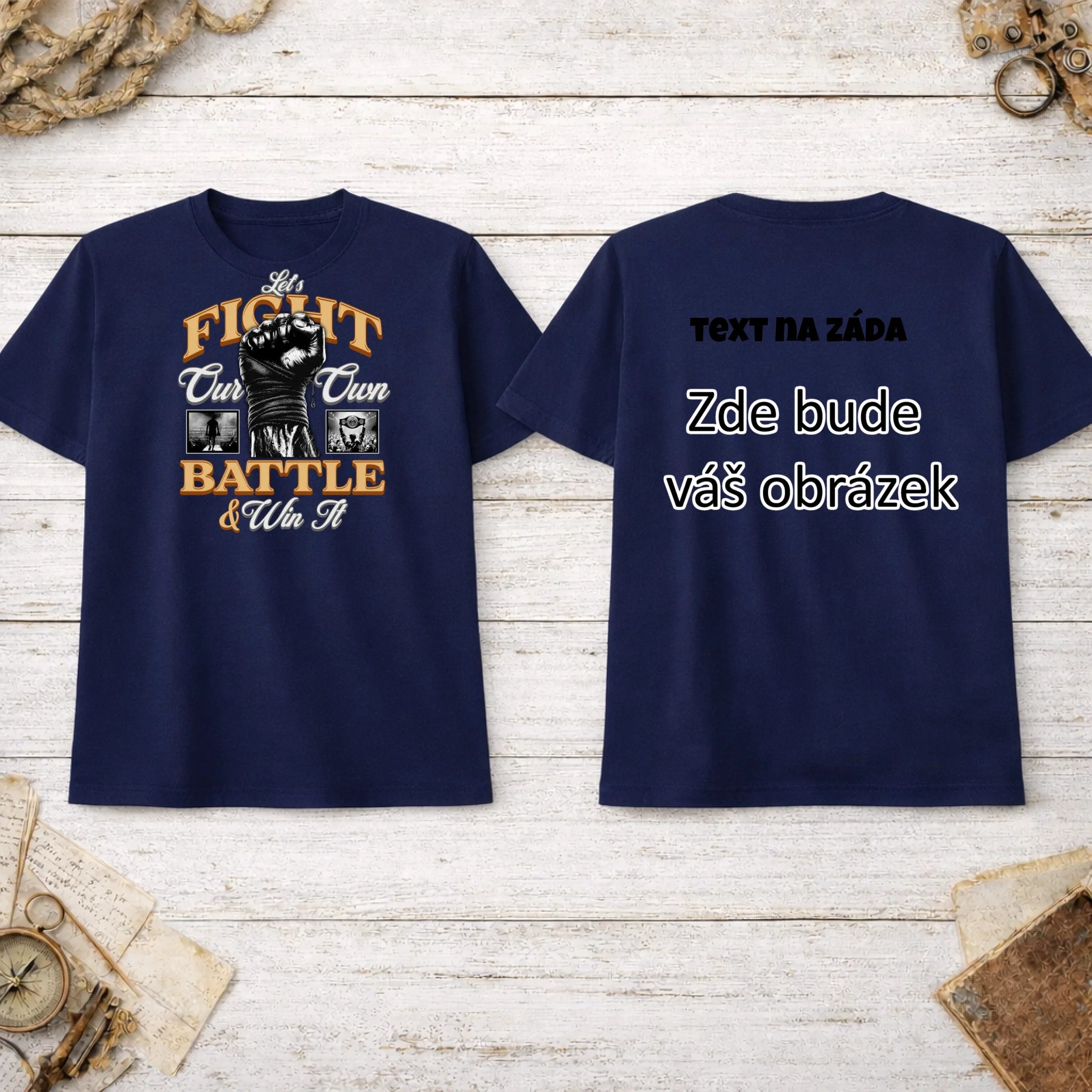 FIGHT (výběr ze 2 motivů)  pánské tričko