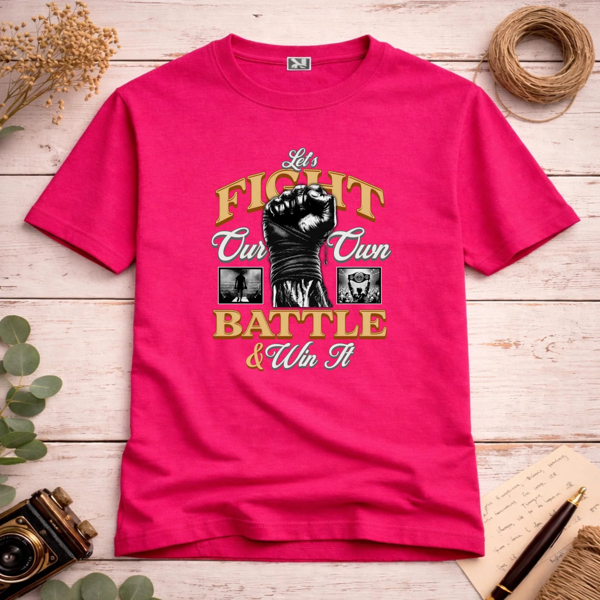 FIGHT (výběr ze 2 motivů)  pánské tričko