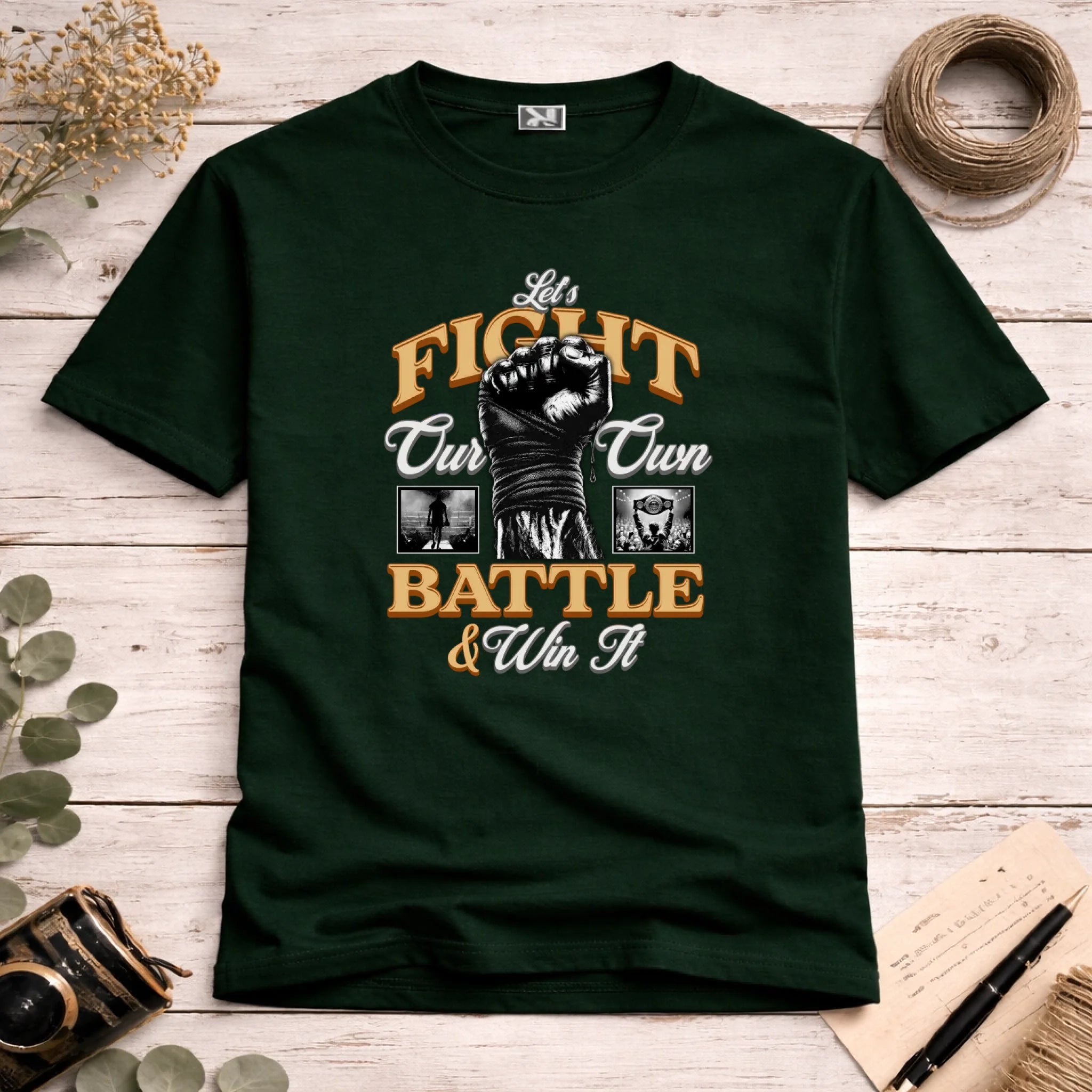 FIGHT (výběr ze 2 motivů)  pánské tričko