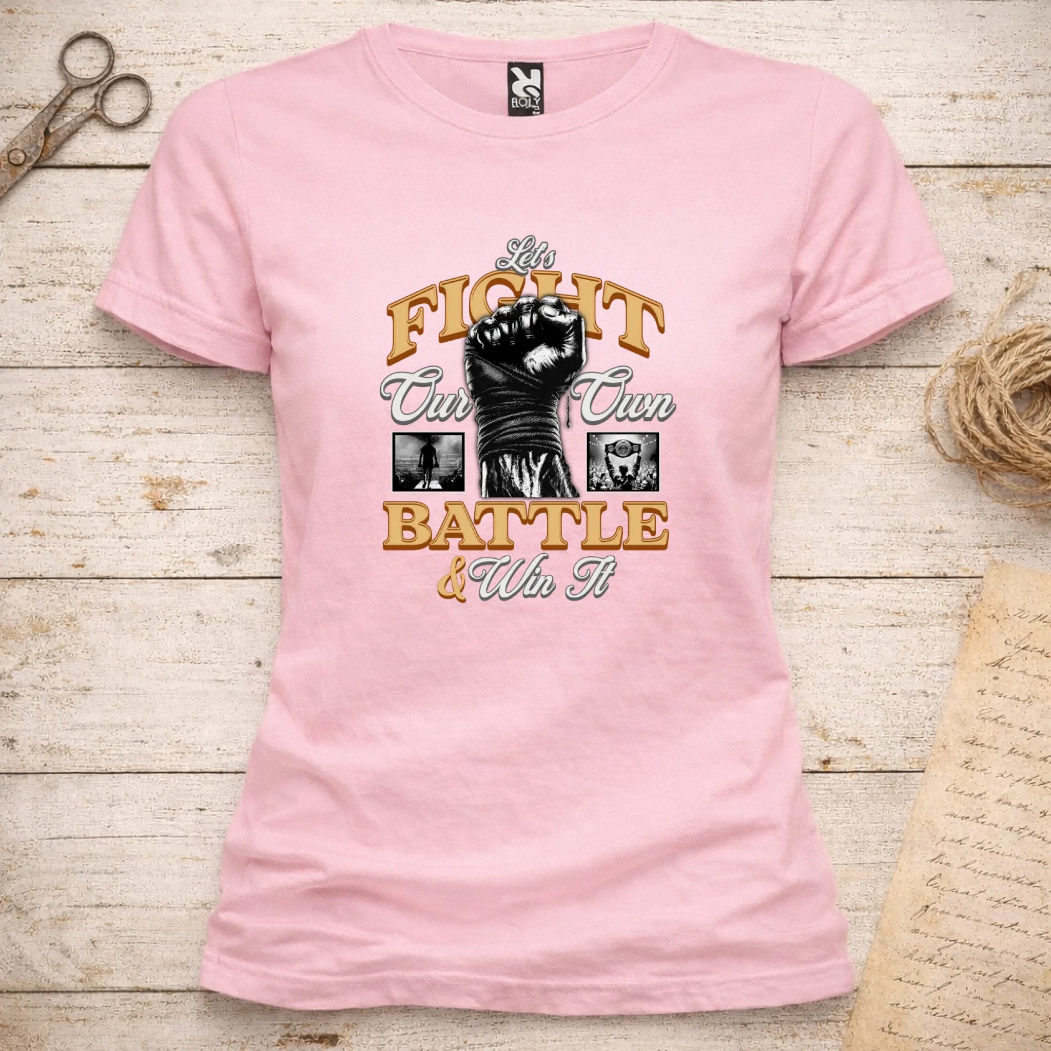 FIGHT (výběr ze 2 motivů) dámské tričko