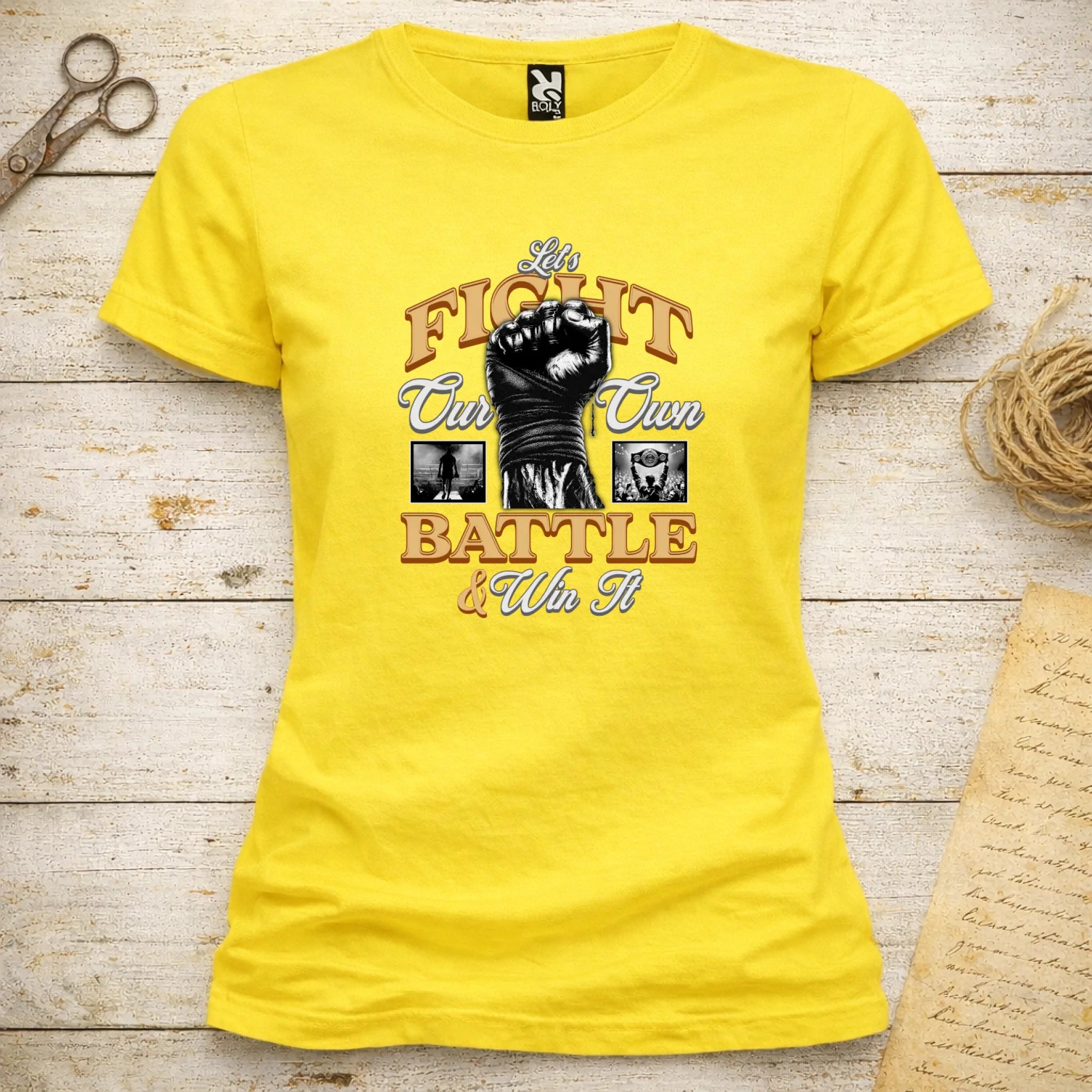 FIGHT (výběr ze 2 motivů) dámské tričko