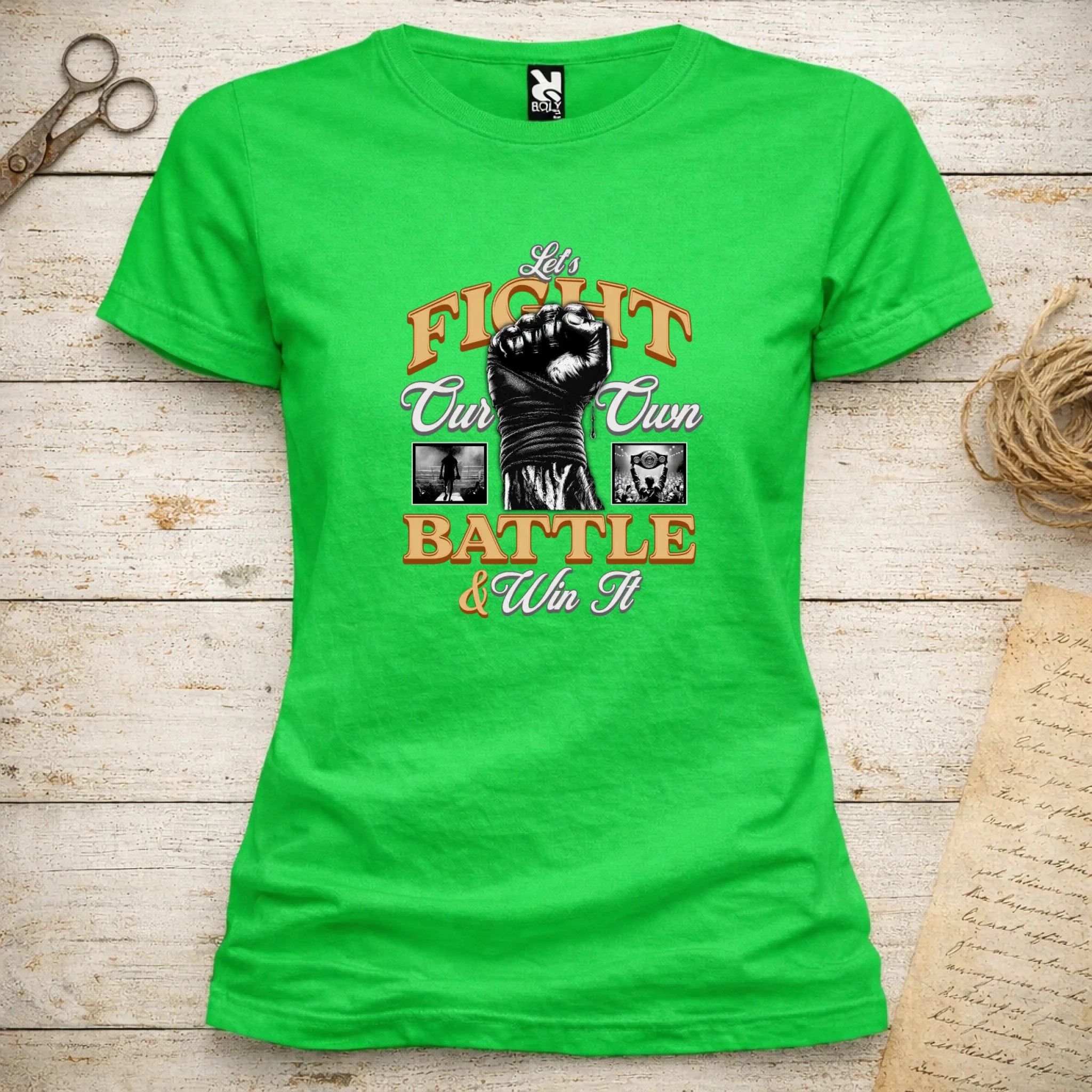 FIGHT (výběr ze 2 motivů) dámské tričko