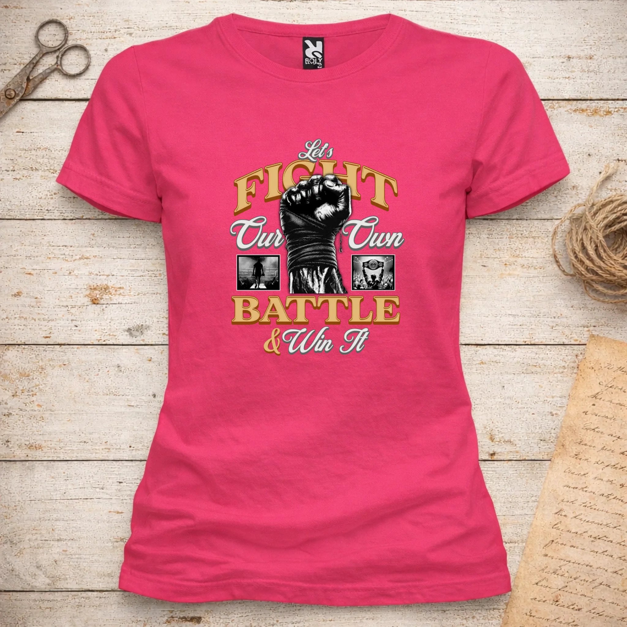 FIGHT (výběr ze 2 motivů) dámské tričko