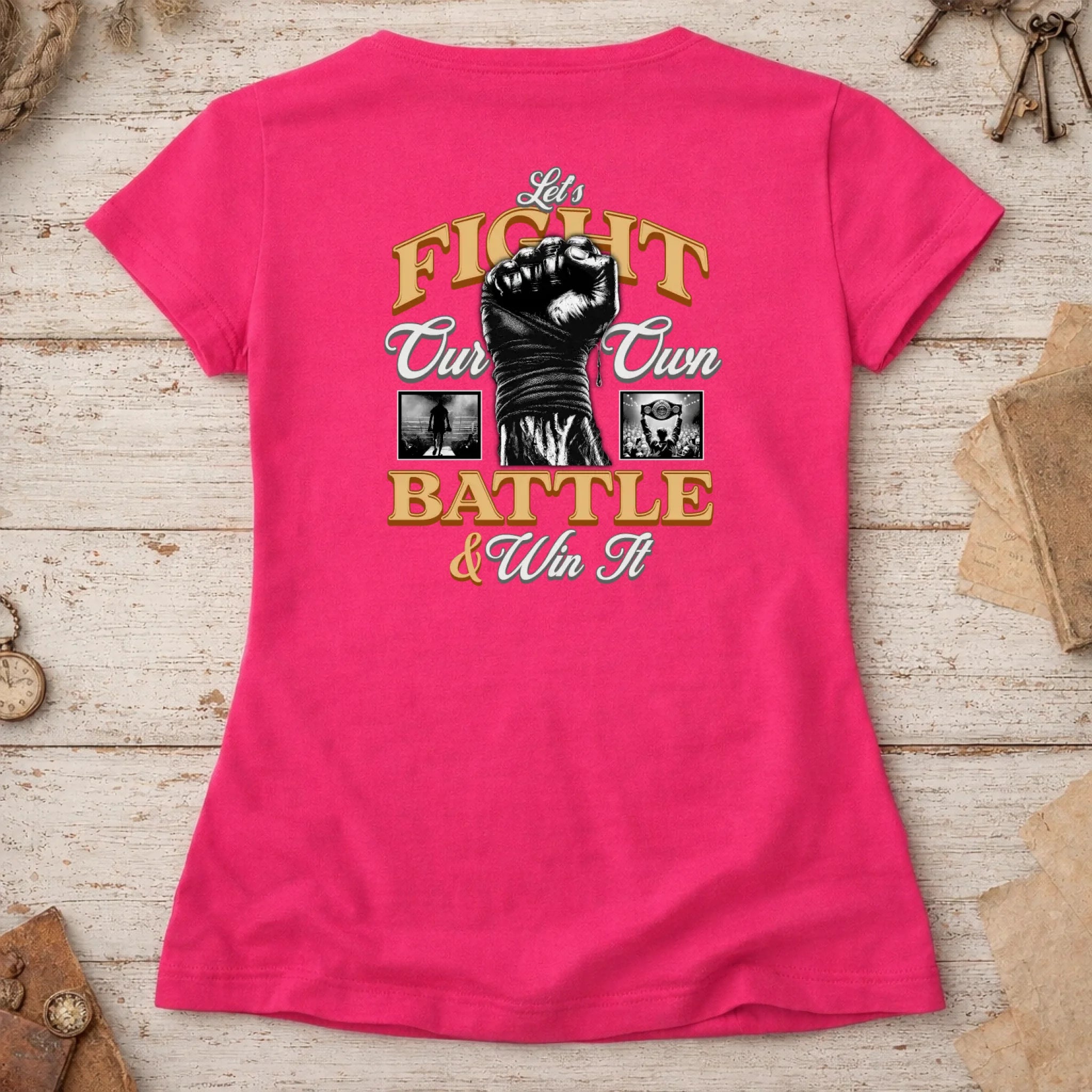 FIGHT (výběr ze 2 motivů) dámské tričko