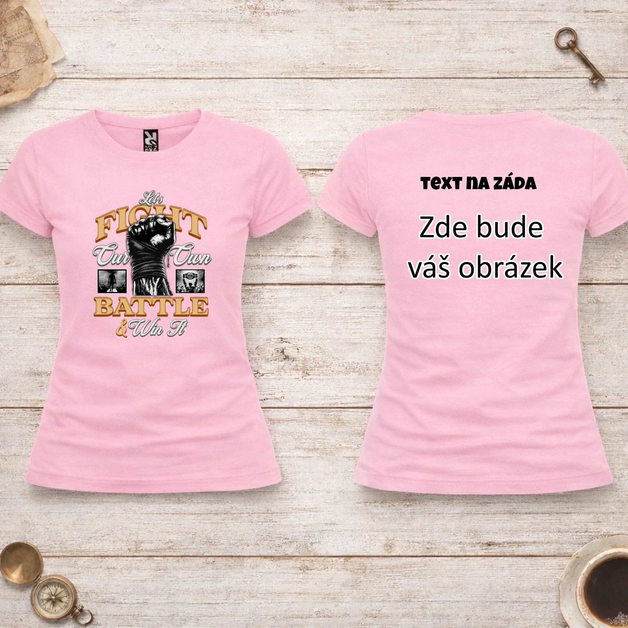 FIGHT (výběr ze 2 motivů) dámské tričko