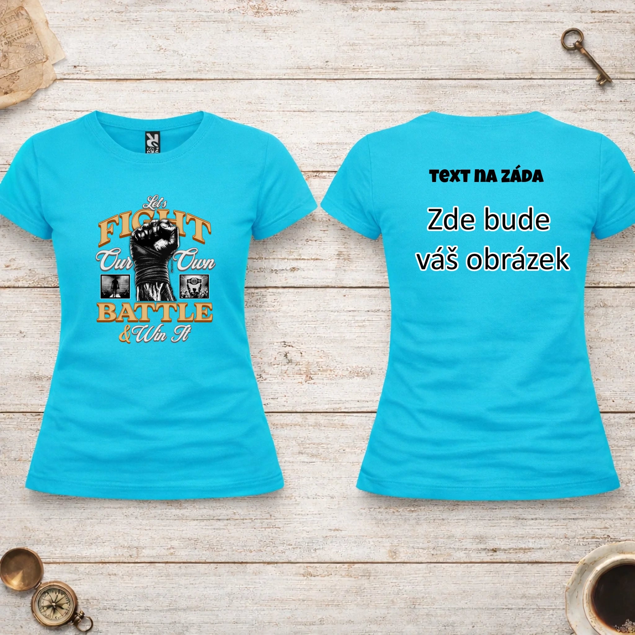 FIGHT (výběr ze 2 motivů) dámské tričko