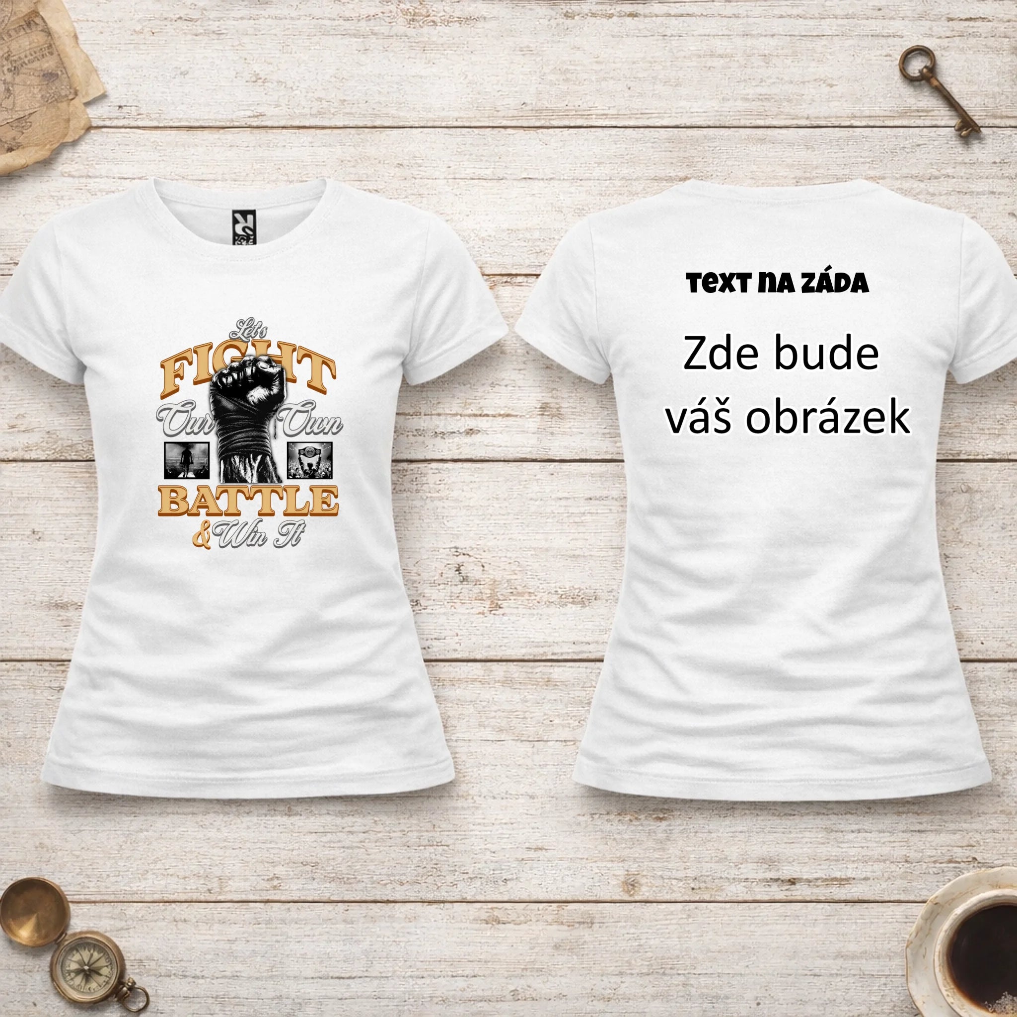FIGHT (výběr ze 2 motivů) dámské tričko