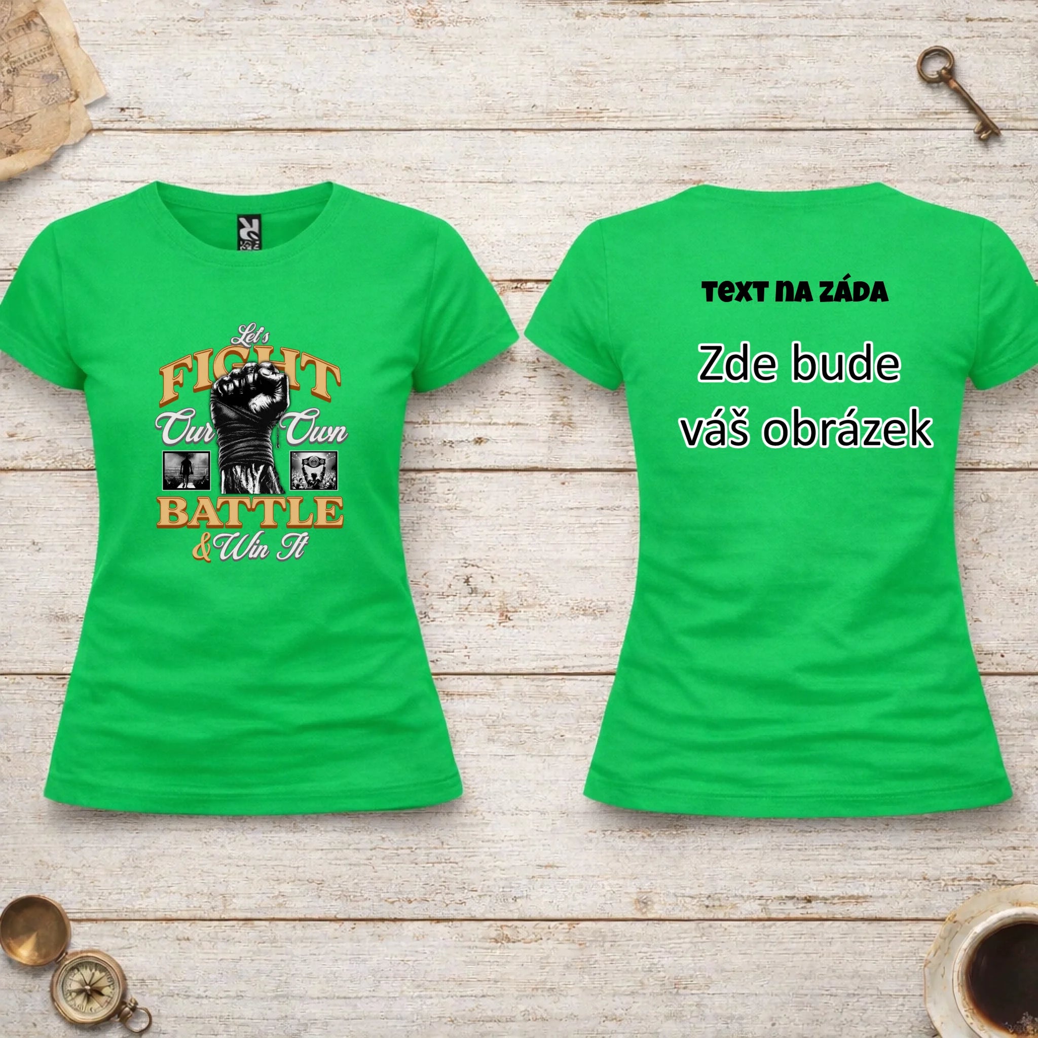 FIGHT (výběr ze 2 motivů) dámské tričko