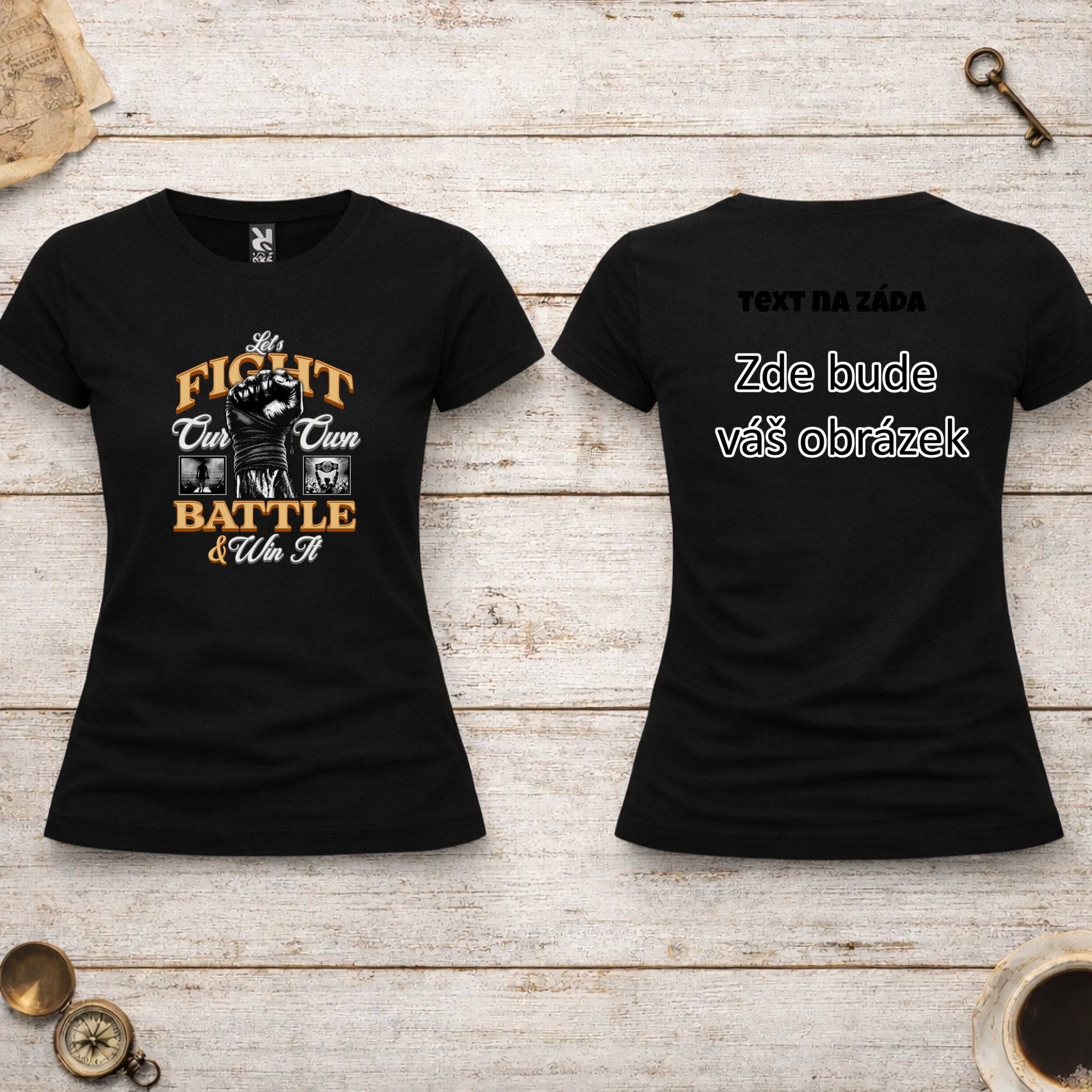 FIGHT (výběr ze 2 motivů) dámské tričko