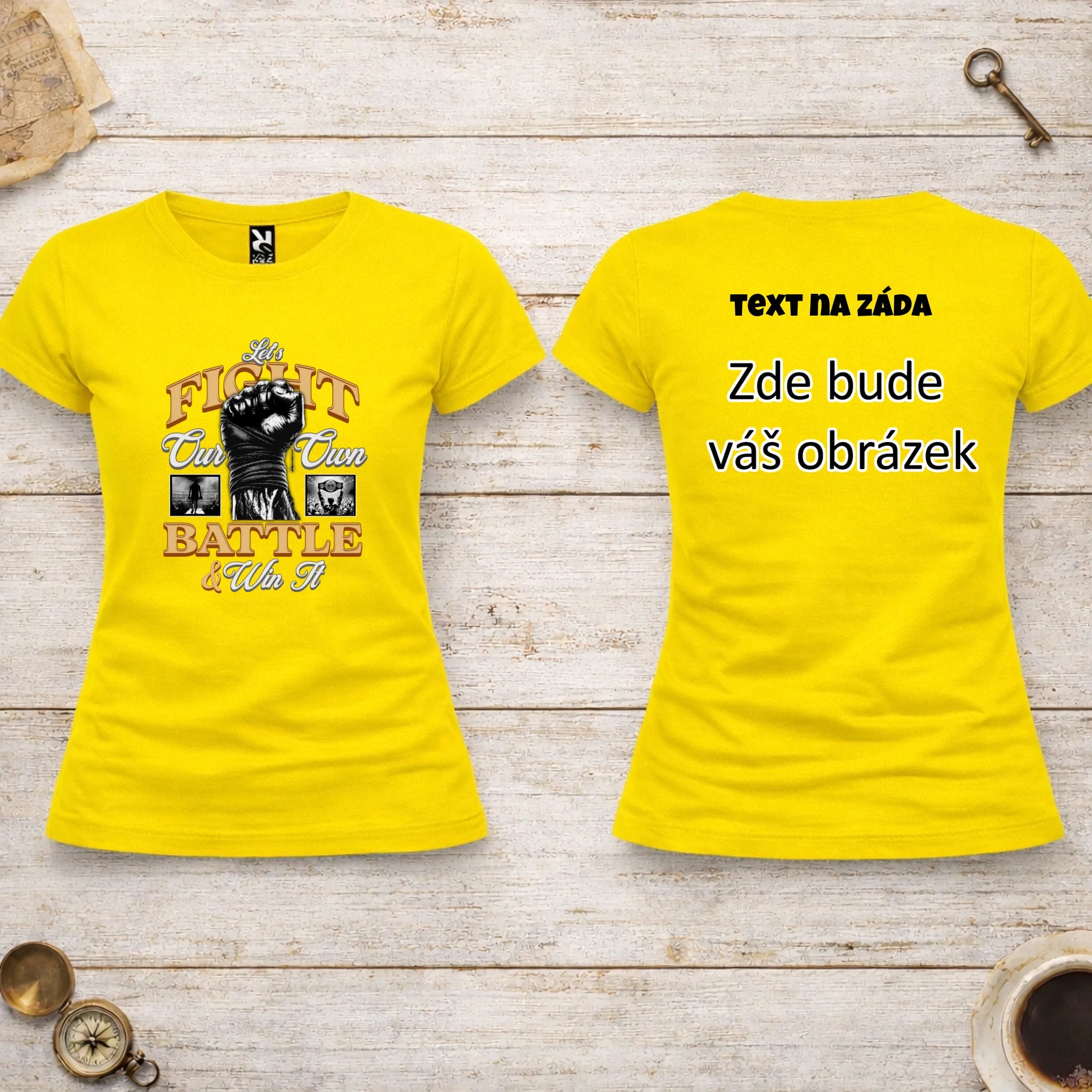 FIGHT (výběr ze 2 motivů) dámské tričko