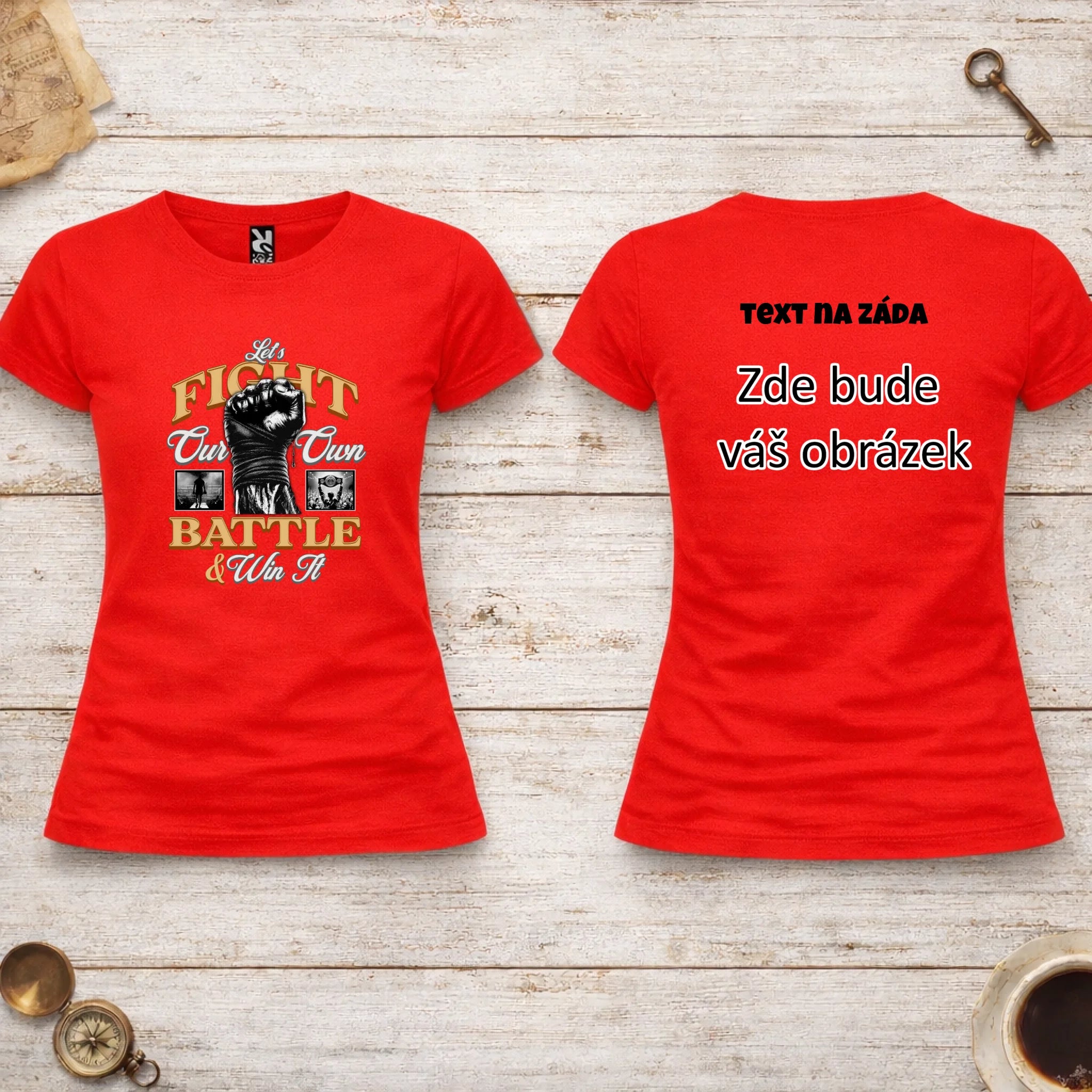 FIGHT (výběr ze 2 motivů) dámské tričko