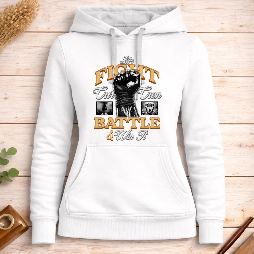 bojové sporty 2 MOTIVY FIGHT dámská mikina s kapucí