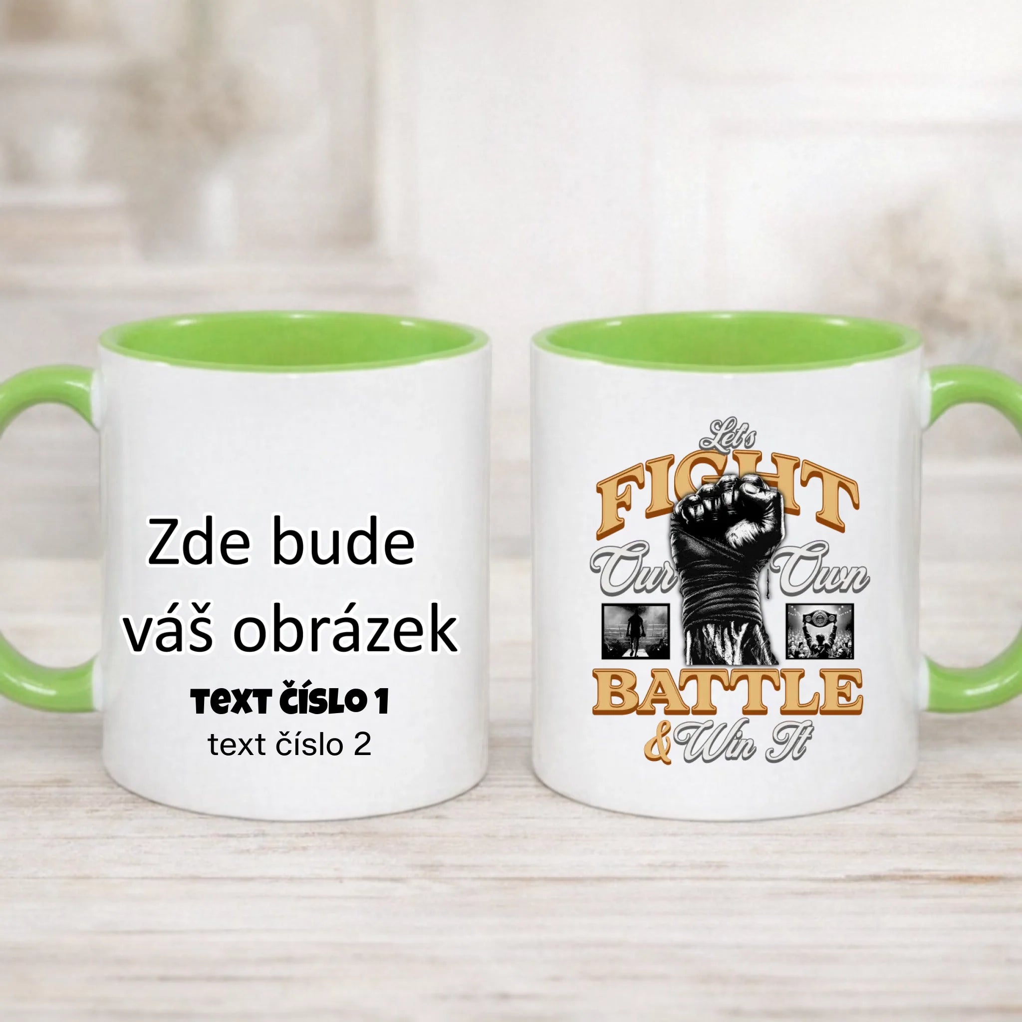 FIGHT (výběr ze 2 motivů)  hrníček