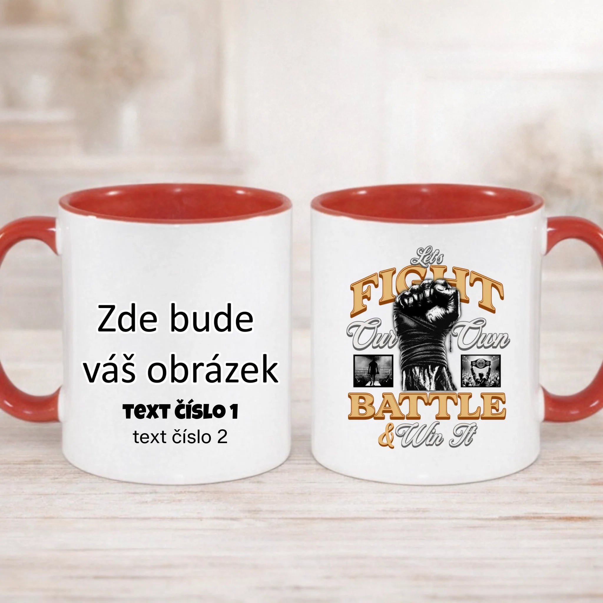 FIGHT (výběr ze 2 motivů)  hrníček