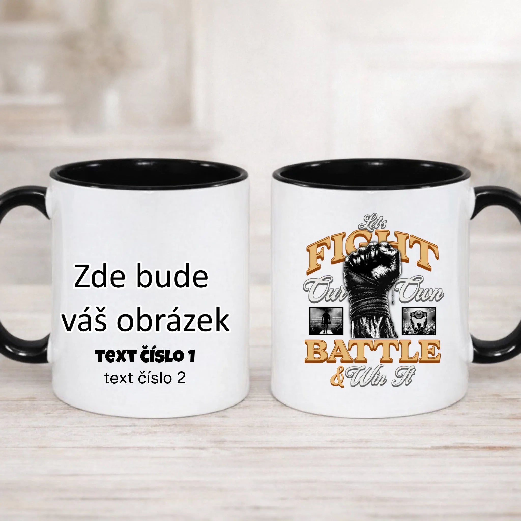 FIGHT (výběr ze 2 motivů)  hrníček