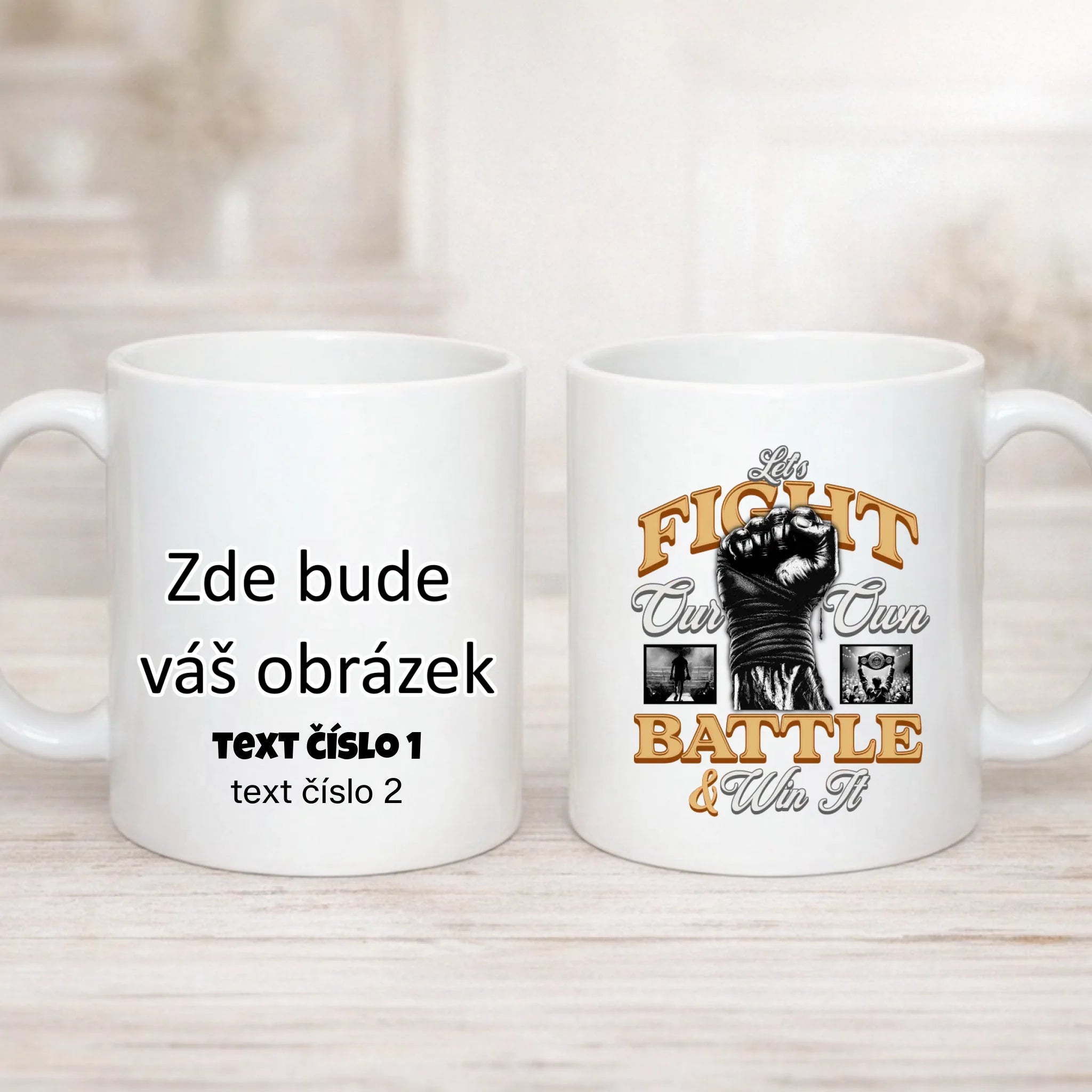 FIGHT (výběr ze 2 motivů)  hrníček