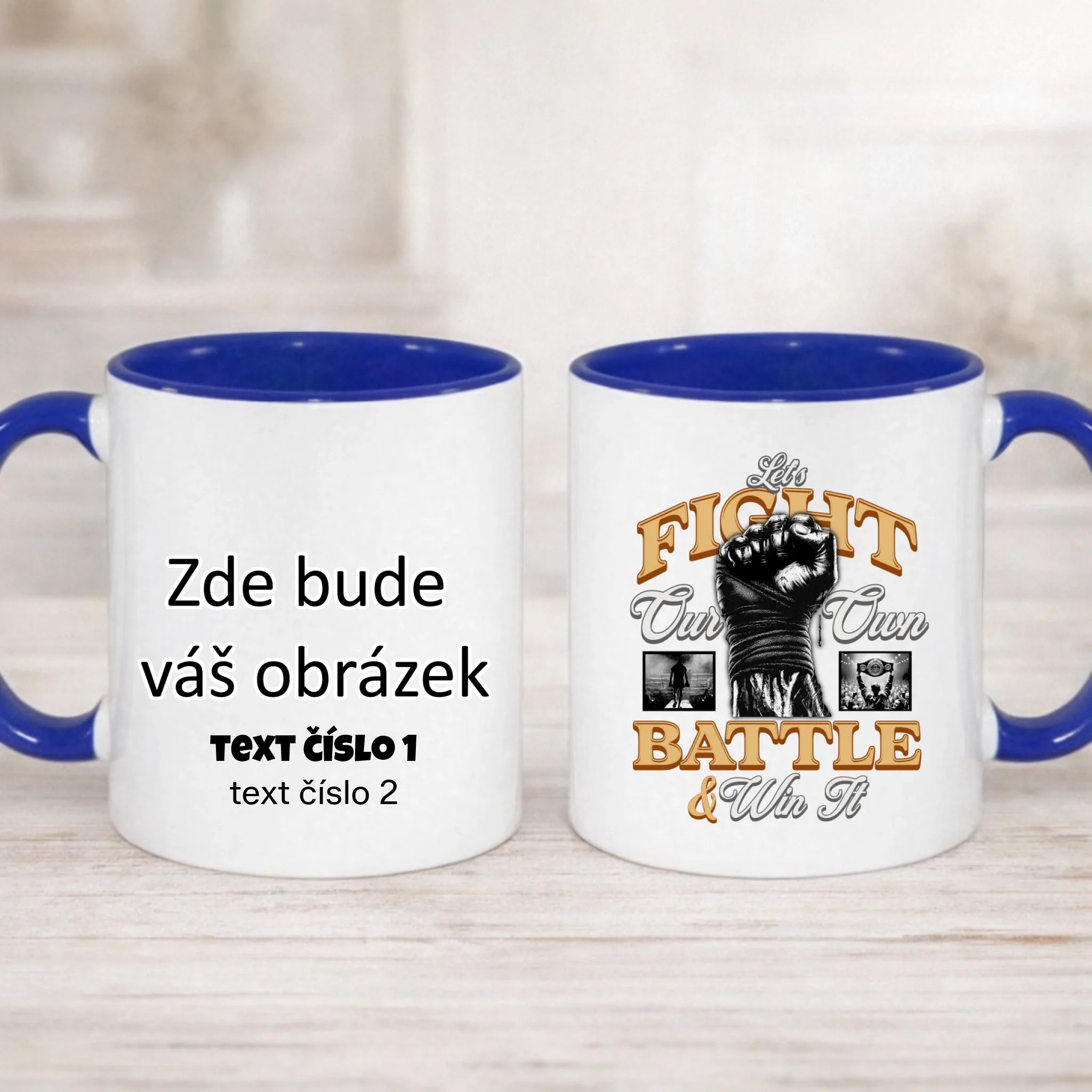 FIGHT (výběr ze 2 motivů)  hrníček