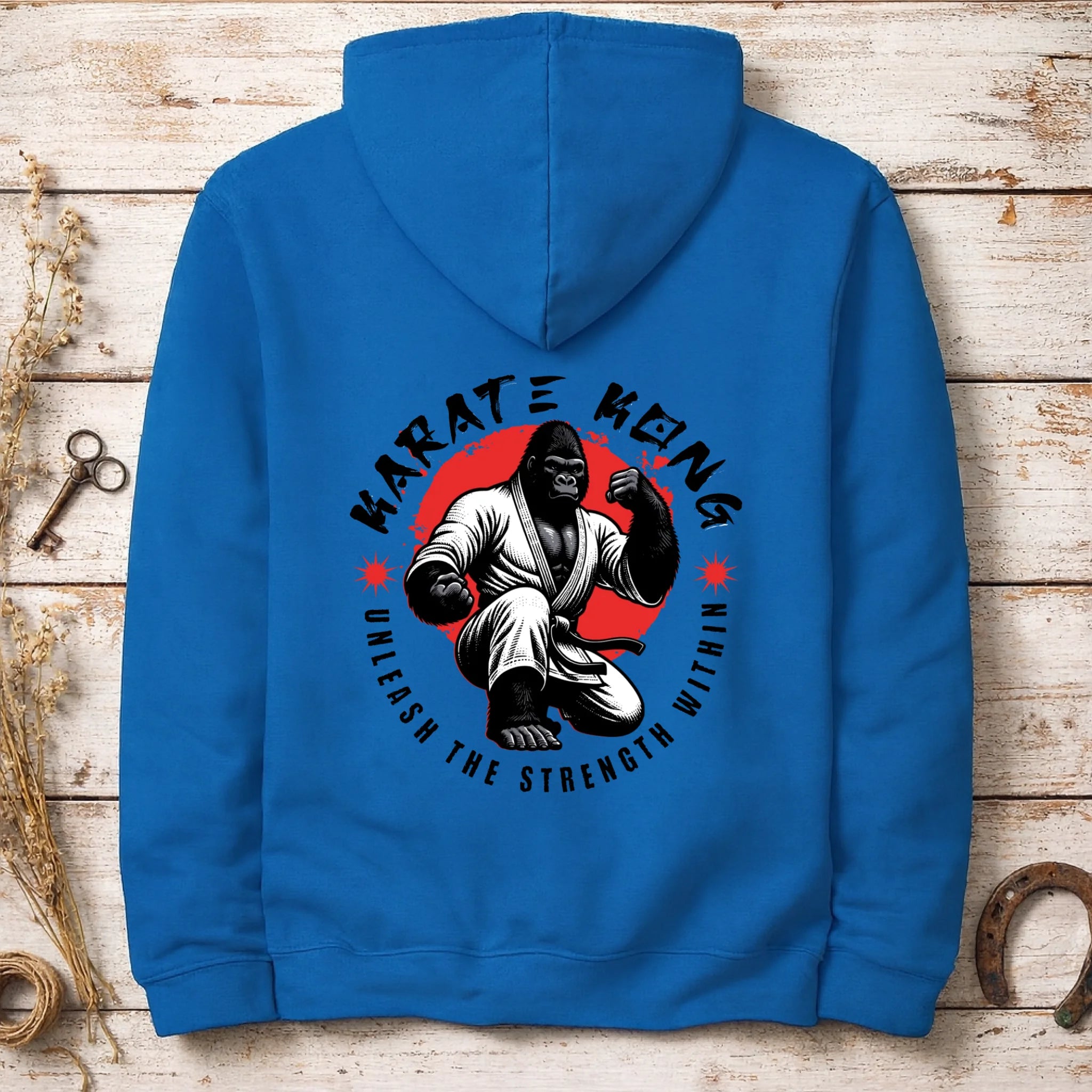 KARATE (výběr ze 2 motivů) dětská mikina s kapucí