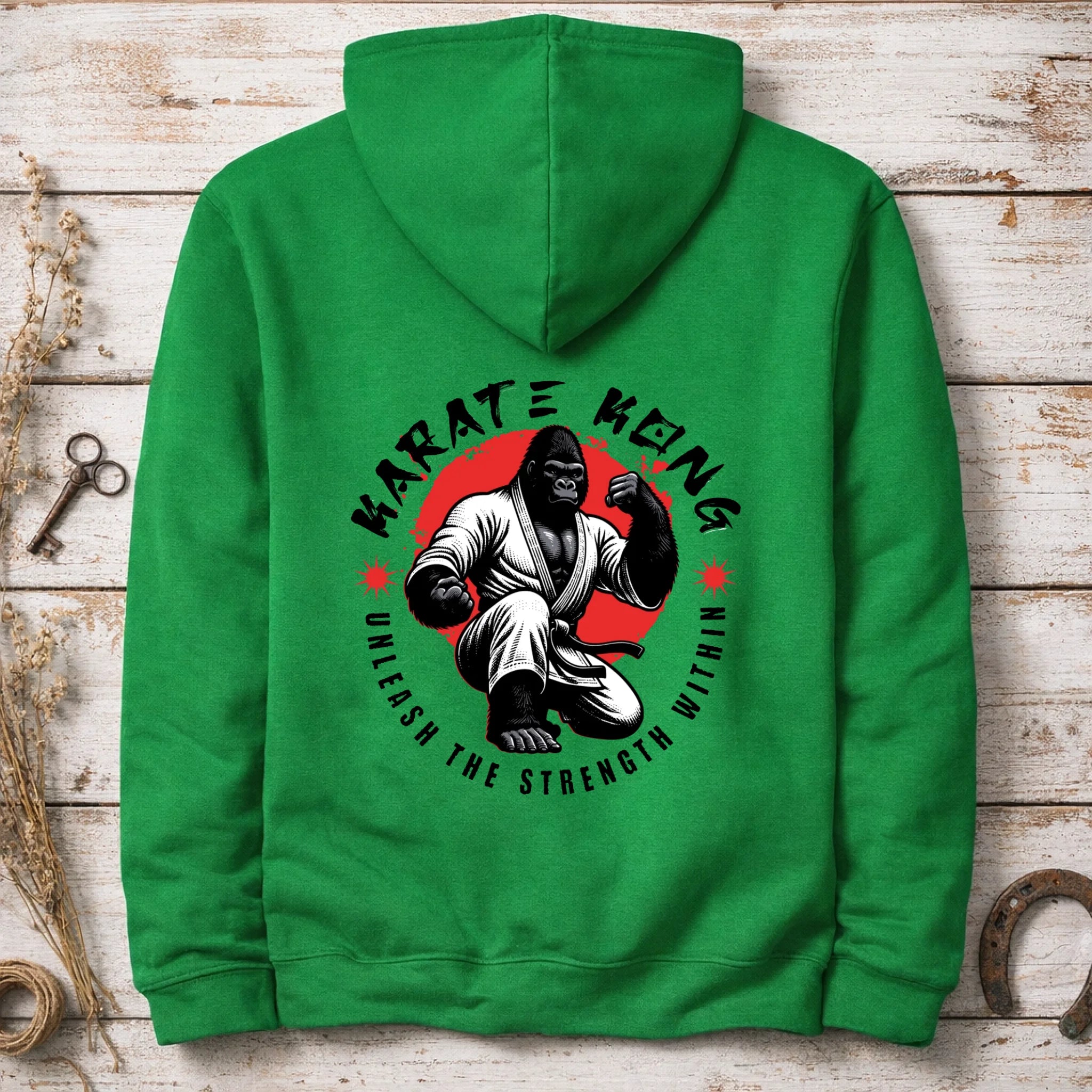 KARATE (výběr ze 2 motivů) dětská mikina s kapucí