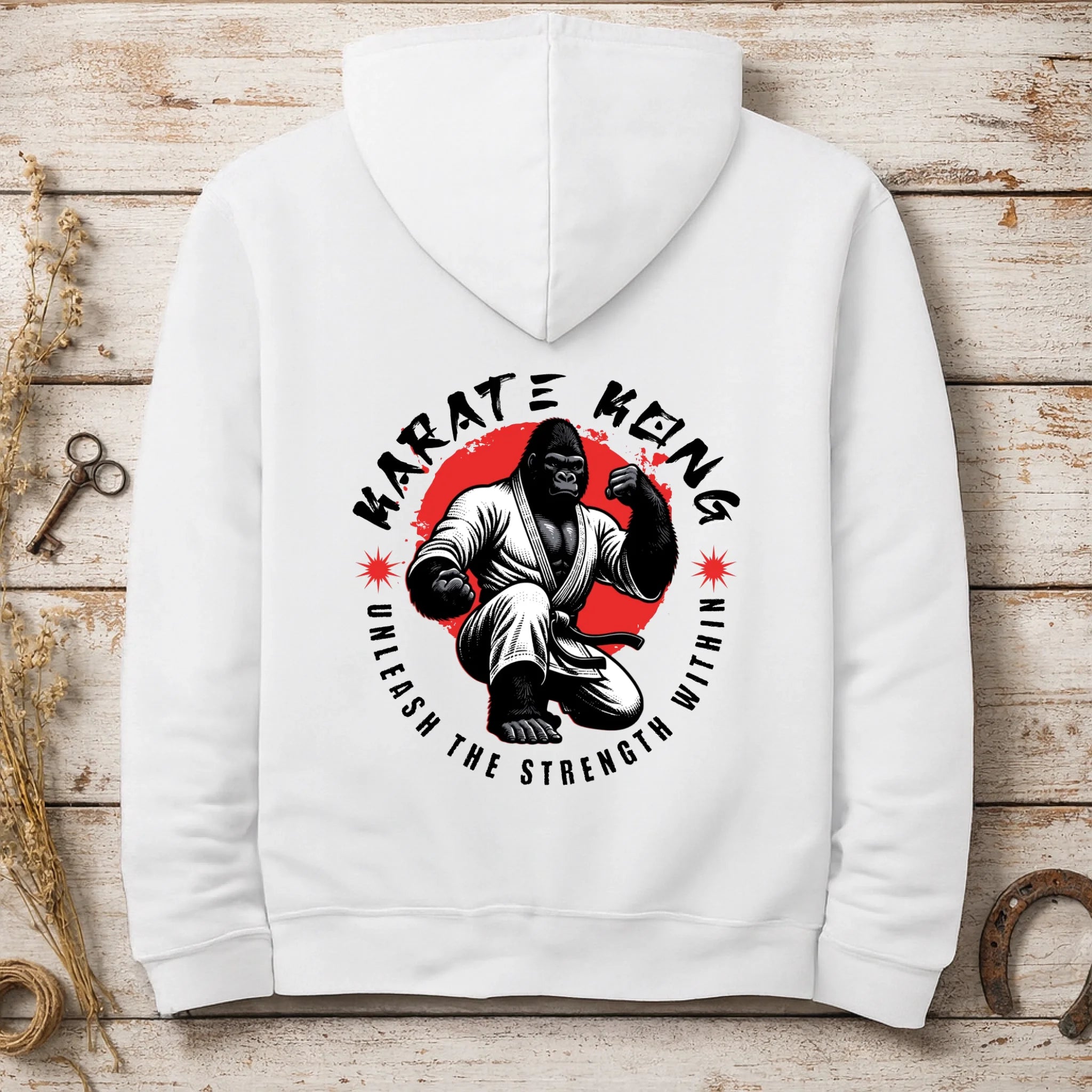 KARATE (výběr ze 2 motivů) dětská mikina s kapucí