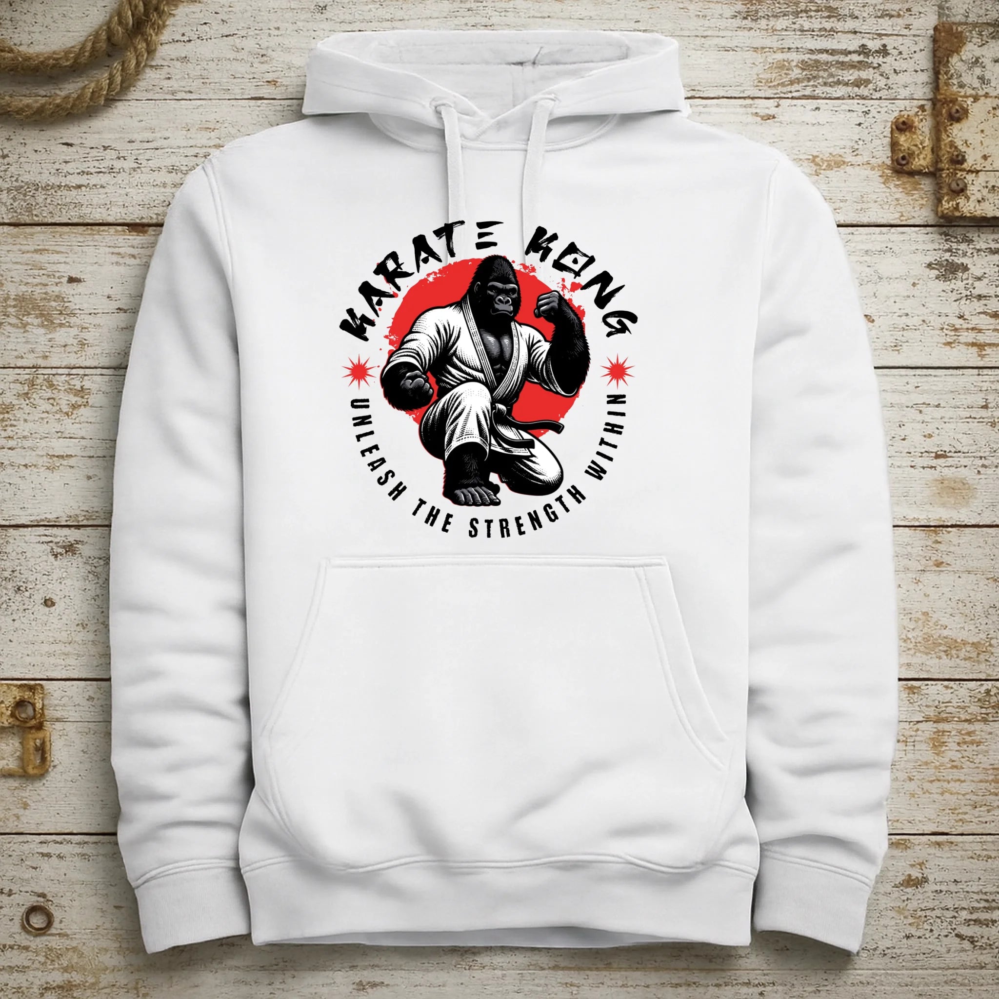 KARATE (výběr ze 2 motivů) pánská mikina s kapucí