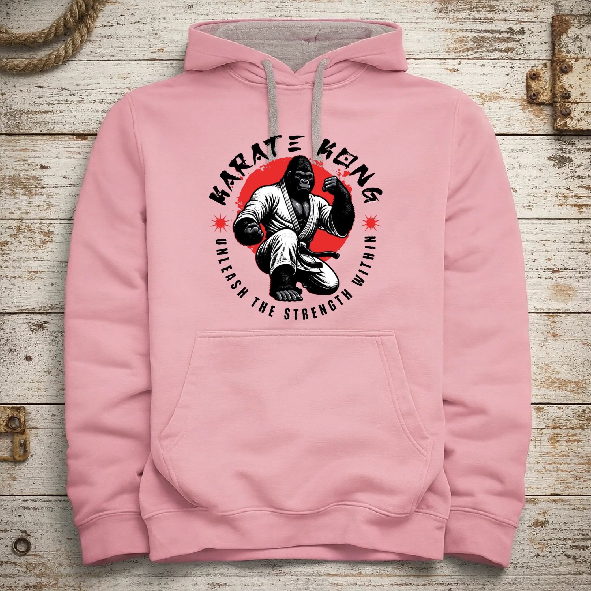 KARATE (výběr ze 2 motivů) pánská mikina s kapucí