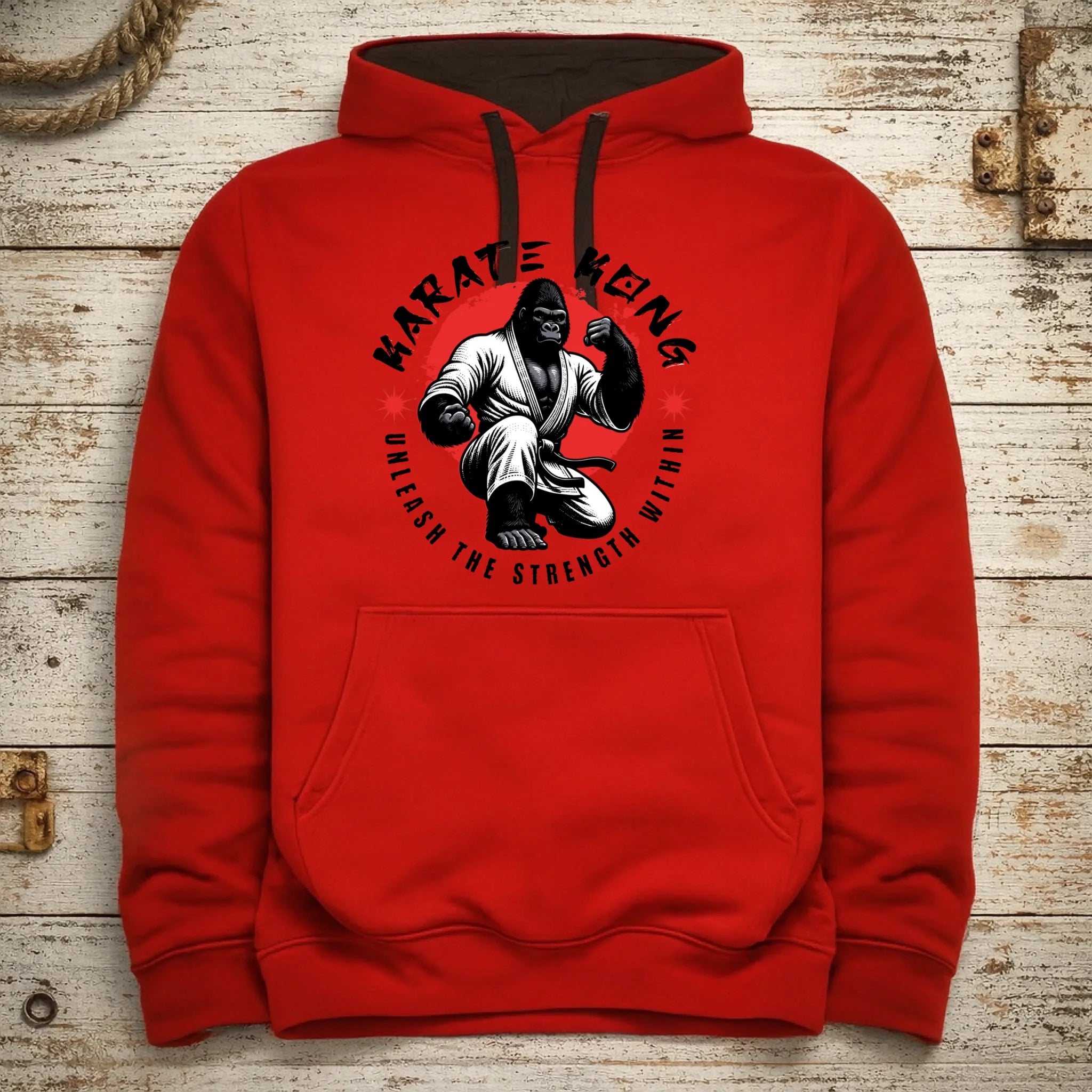 KARATE (výběr ze 2 motivů) pánská mikina s kapucí