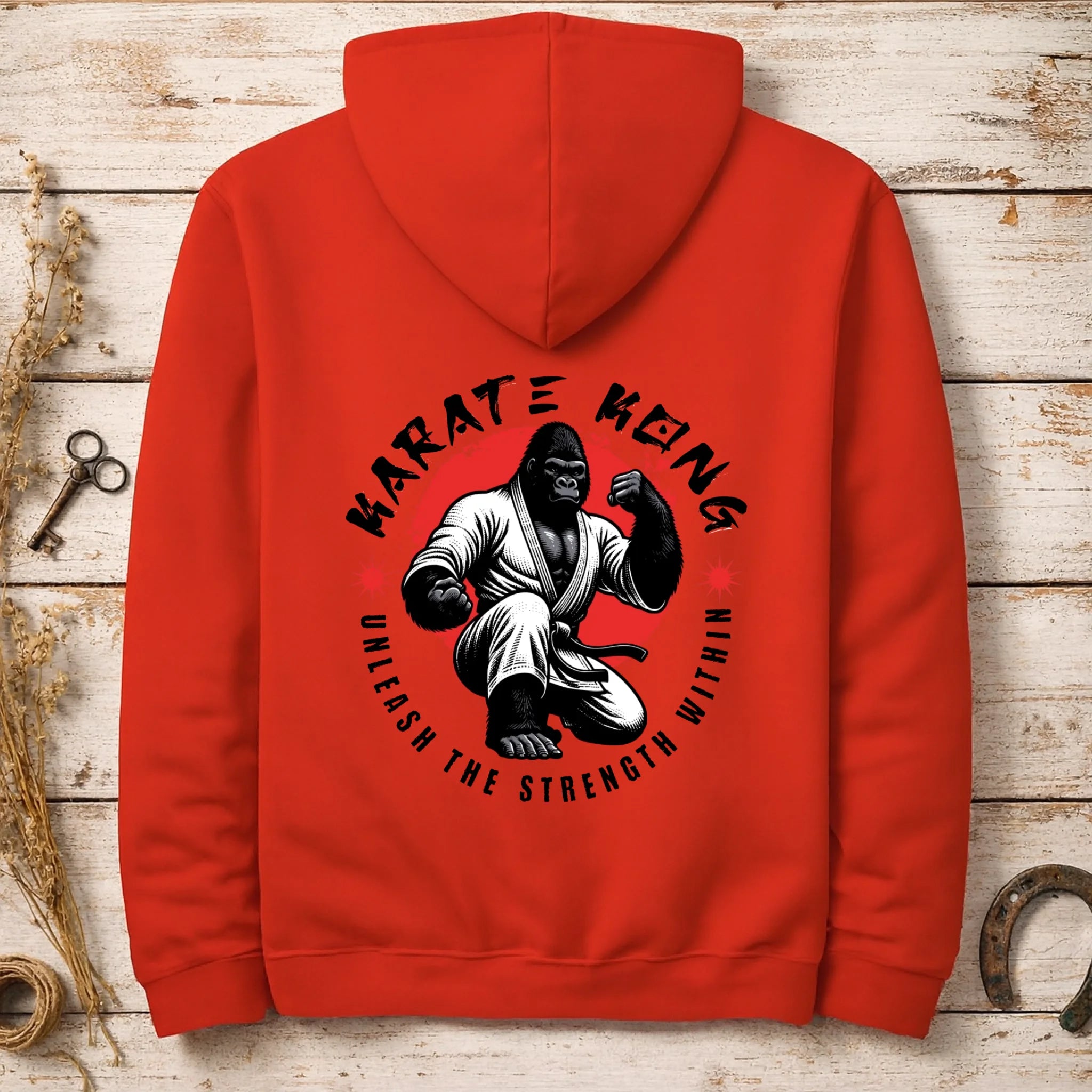 KARATE (výběr ze 2 motivů) pánská mikina s kapucí