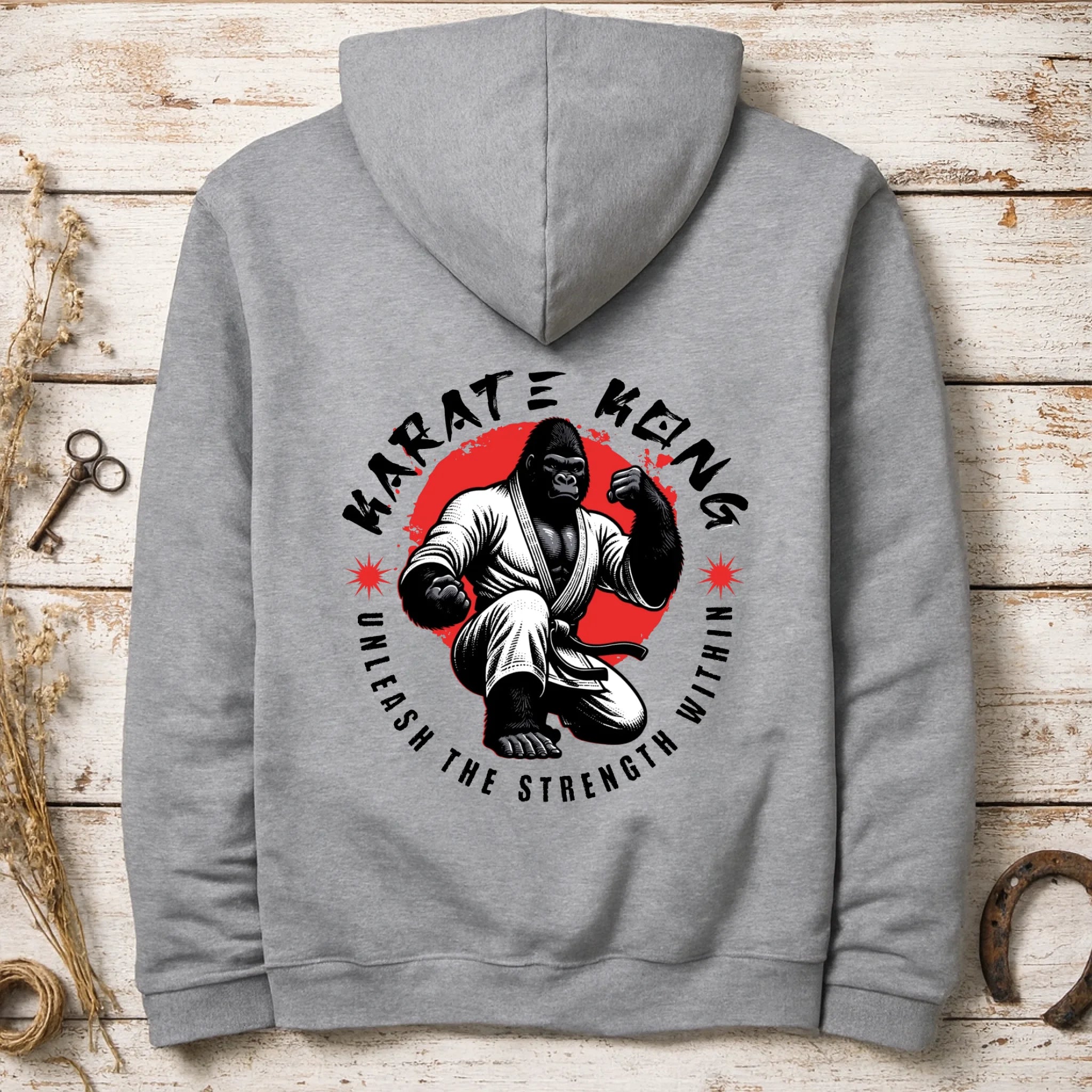 KARATE (výběr ze 2 motivů) pánská mikina s kapucí