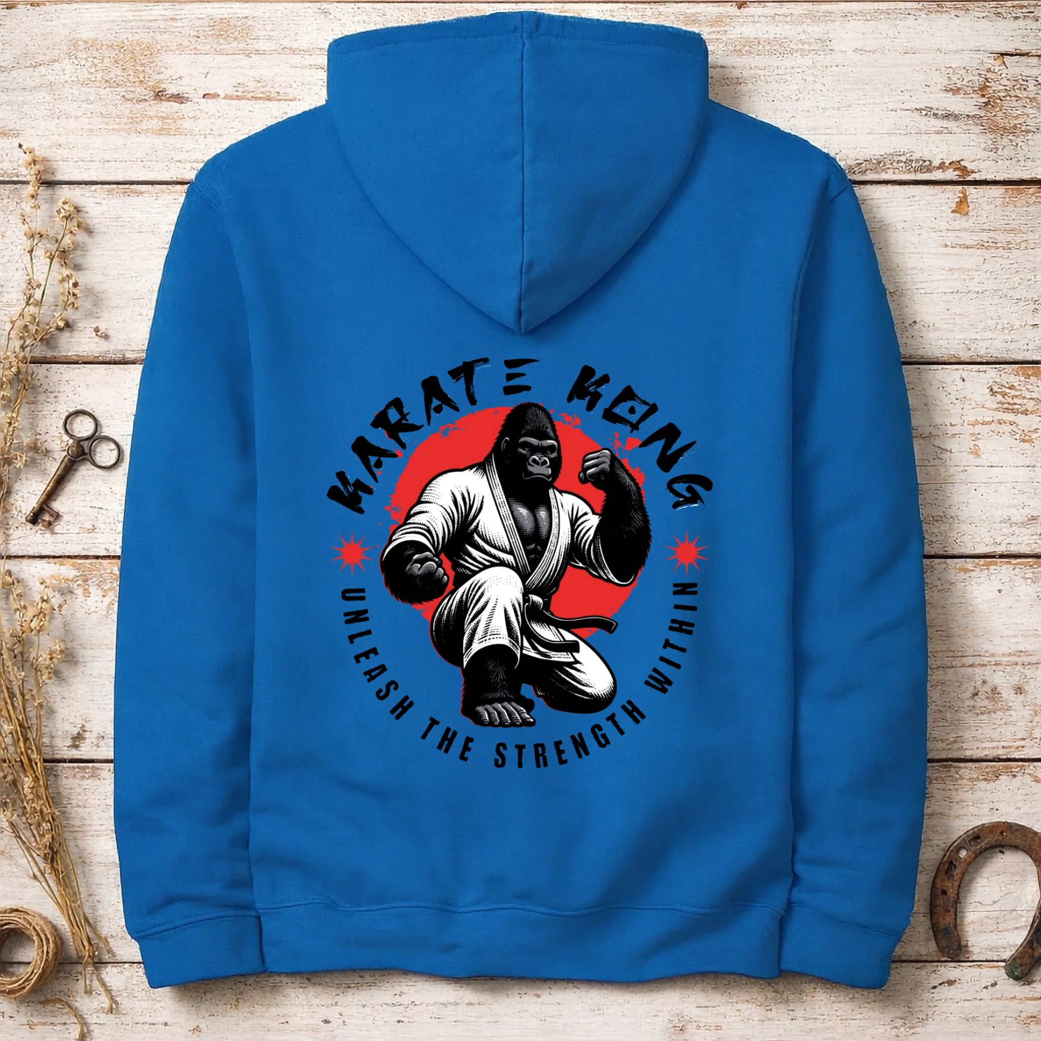 KARATE (výběr ze 2 motivů) pánská mikina s kapucí