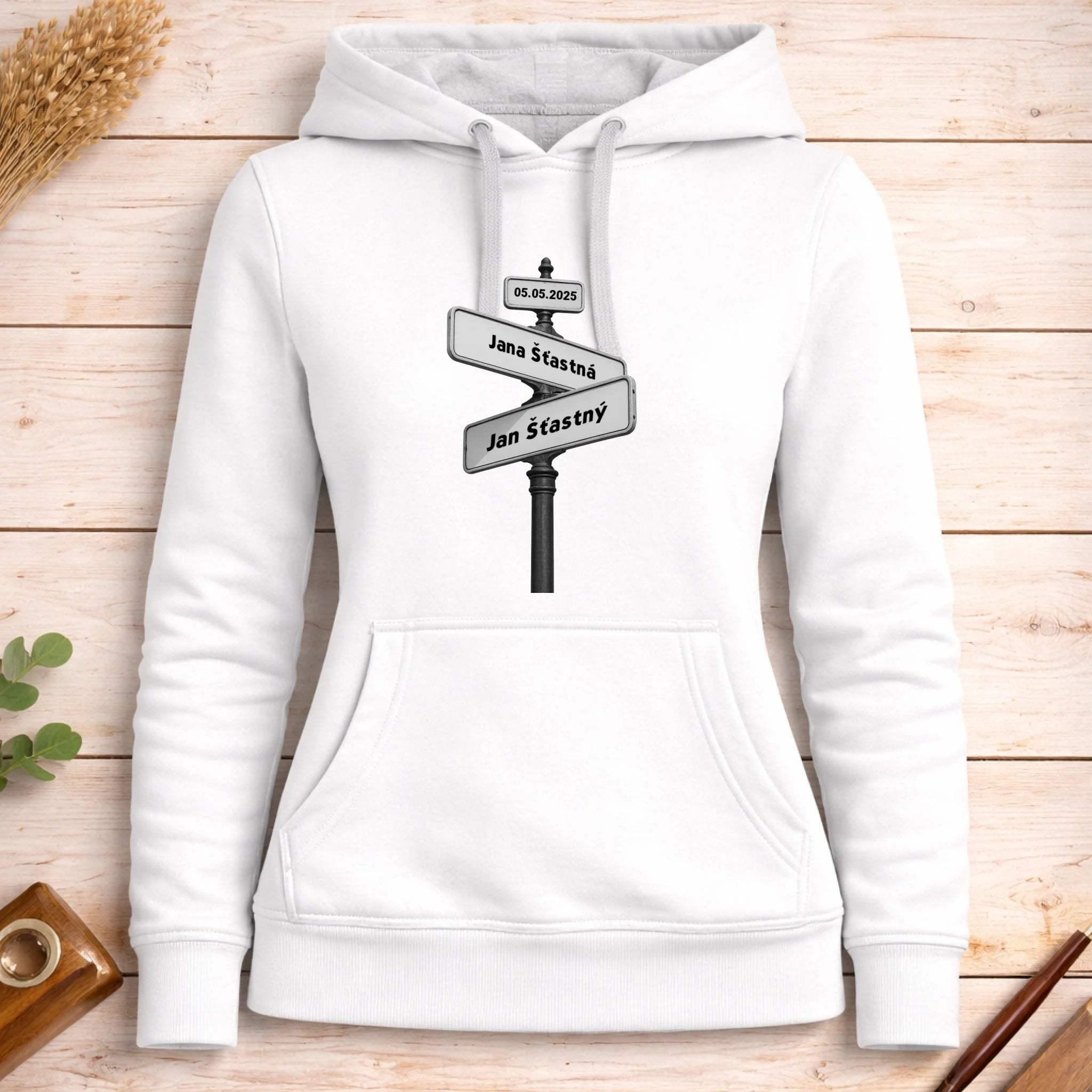 OD TOHO DNE JSME SPOLU dámská mikina s kapucí