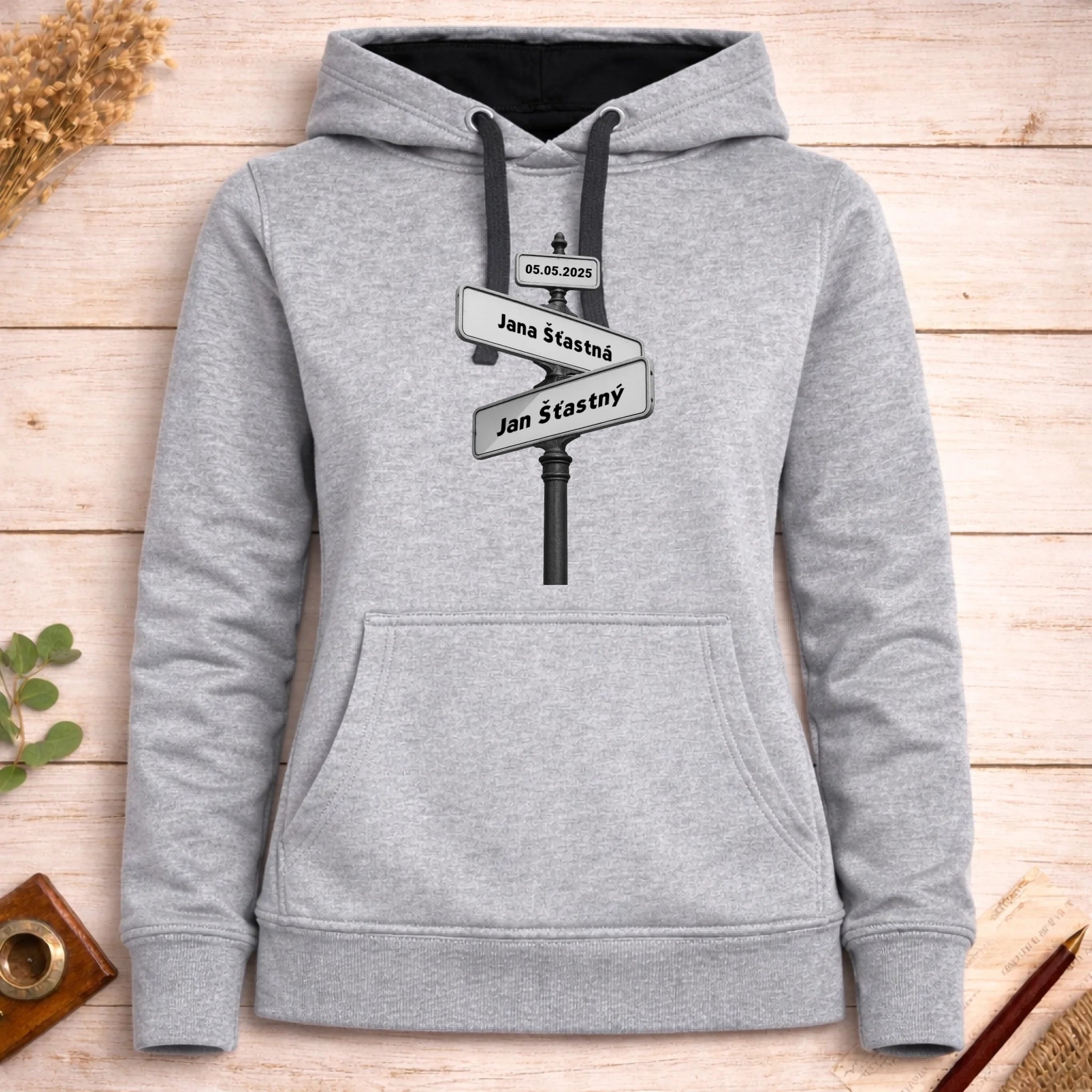 OD TOHO DNE JSME SPOLU dámská mikina s kapucí