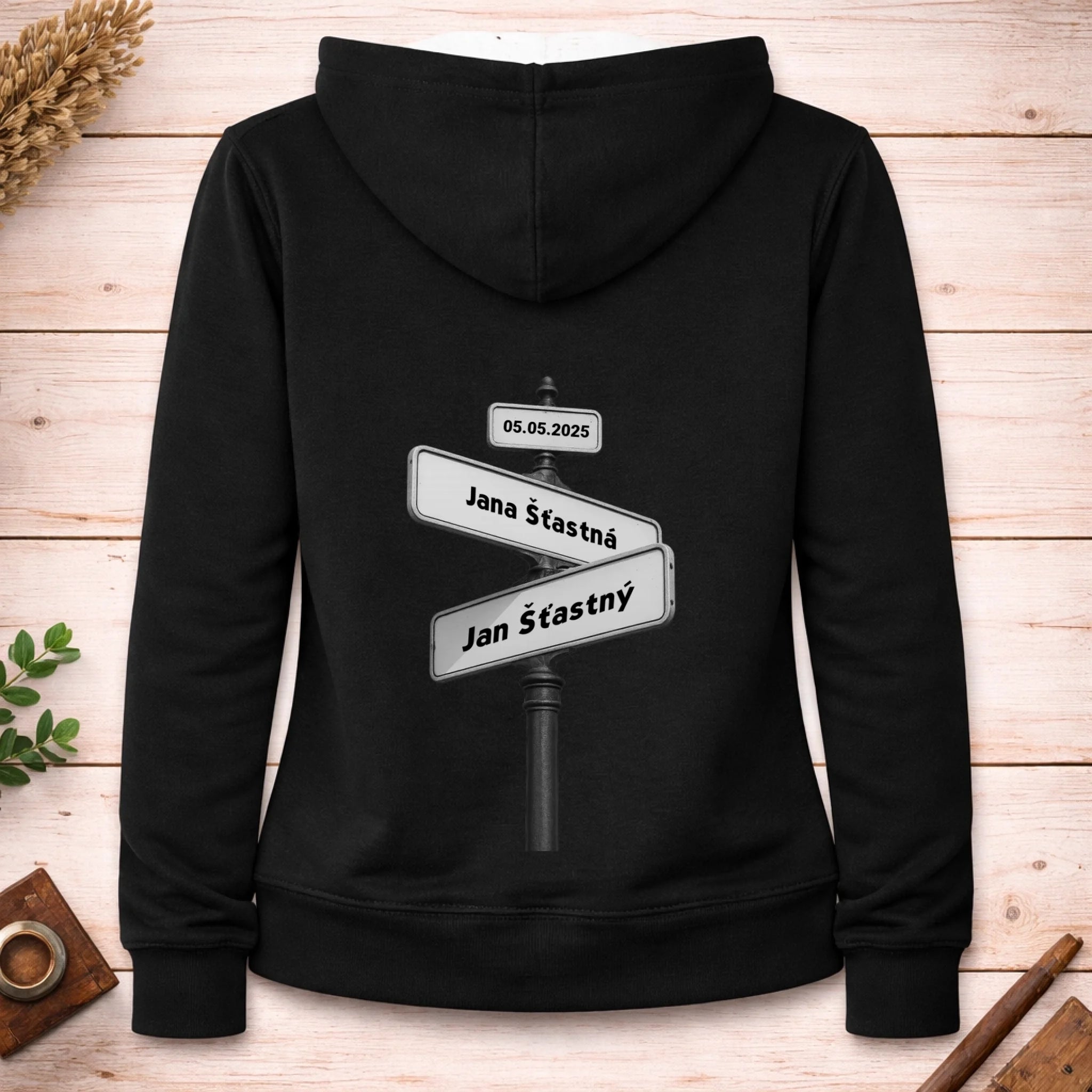 OD TOHO DNE JSME SPOLU dámská mikina s kapucí