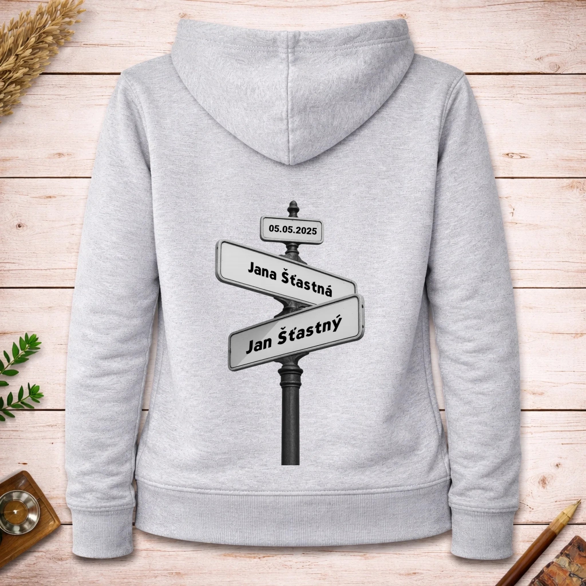 OD TOHO DNE JSME SPOLU dámská mikina s kapucí