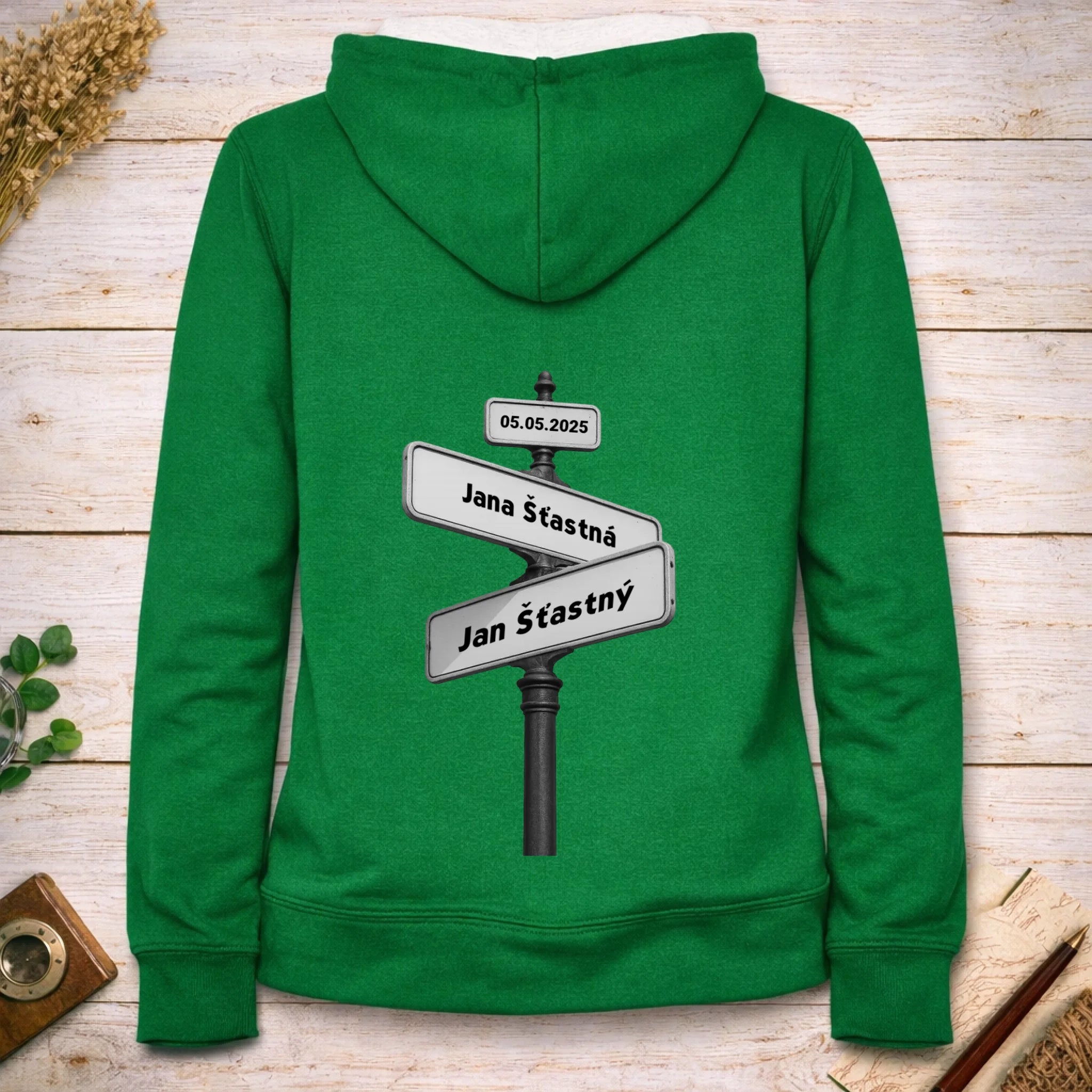 OD TOHO DNE JSME SPOLU dámská mikina s kapucí