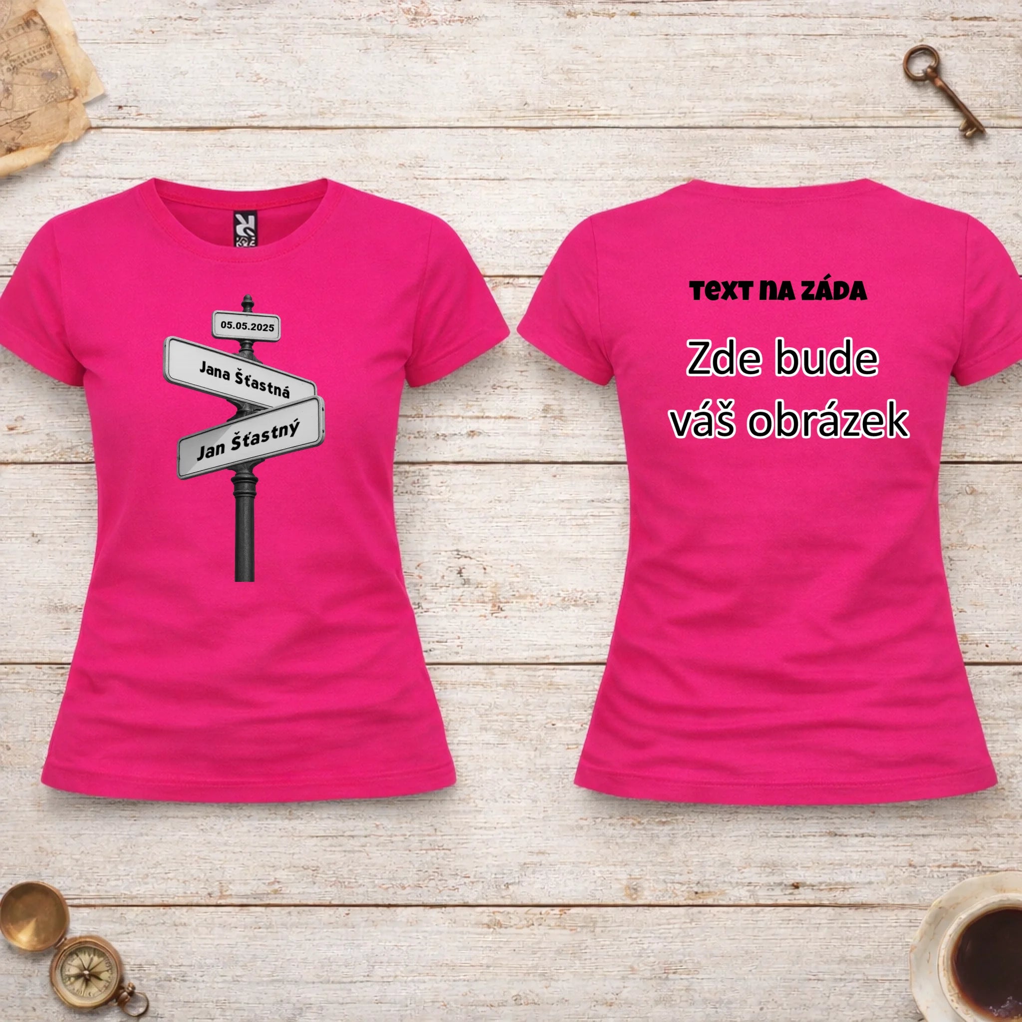 OD TOHO DNE JSME SPOLU dámské tričko