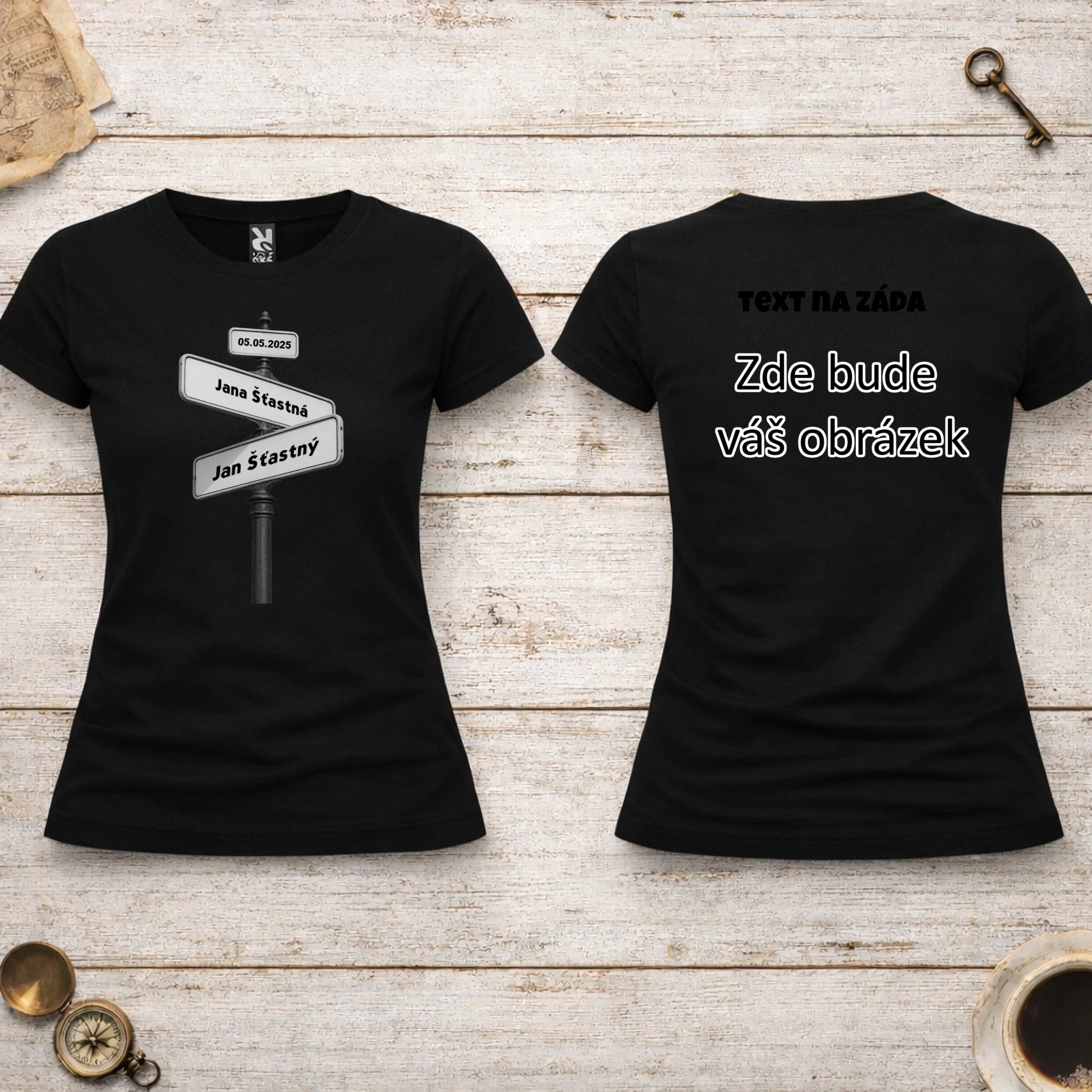 OD TOHO DNE JSME SPOLU dámské tričko