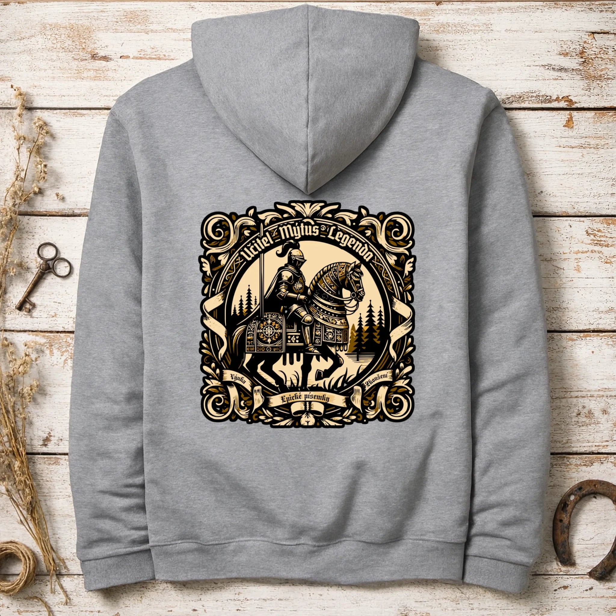 UČITEL (20+ motivů) MOŽNOST OBOUSTRANNĚHO POTISKU pánská mikina s kapucí