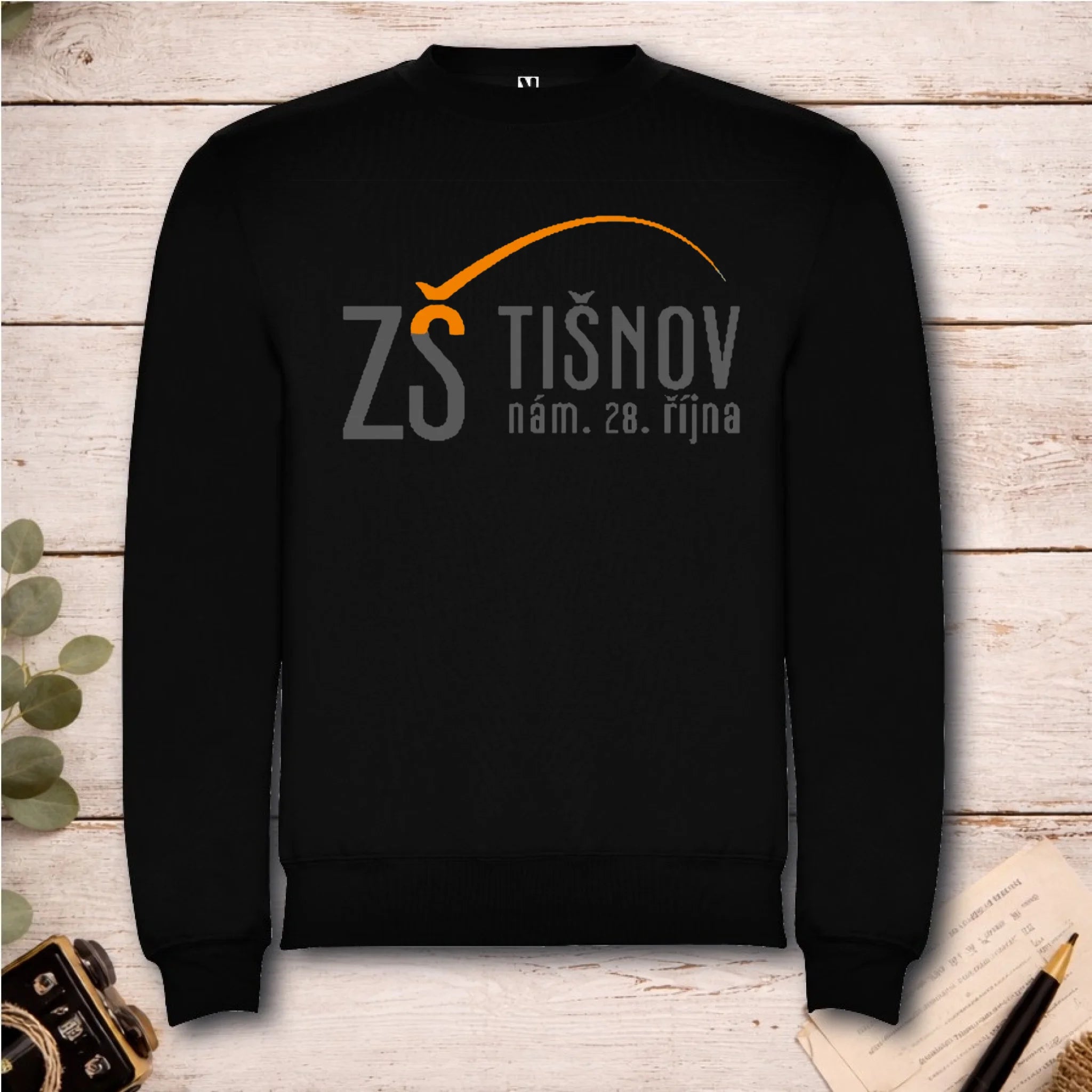 ZŠ Tišnov dospělé velikosti mikina bez kapuce unisex